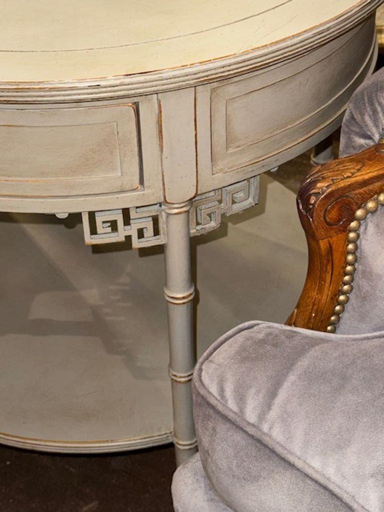 Fin du 20e siècle Table d'appoint Baker Regency vintage en vente