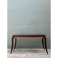 Vintage Baker Saber Leg Writing Desk