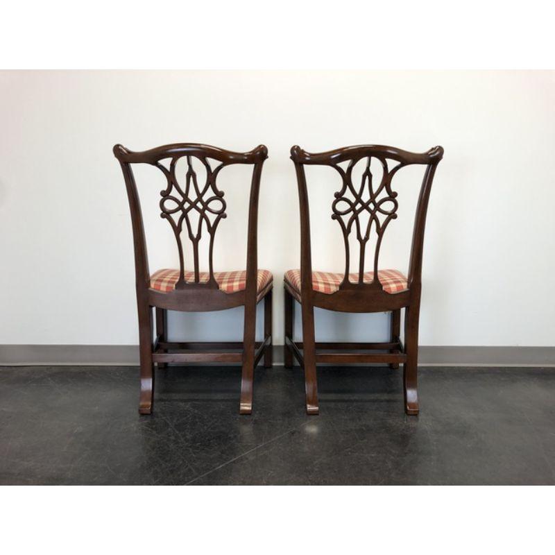 20th Century BAKER Stately Homes George III Dining Side Chairs - Pair
