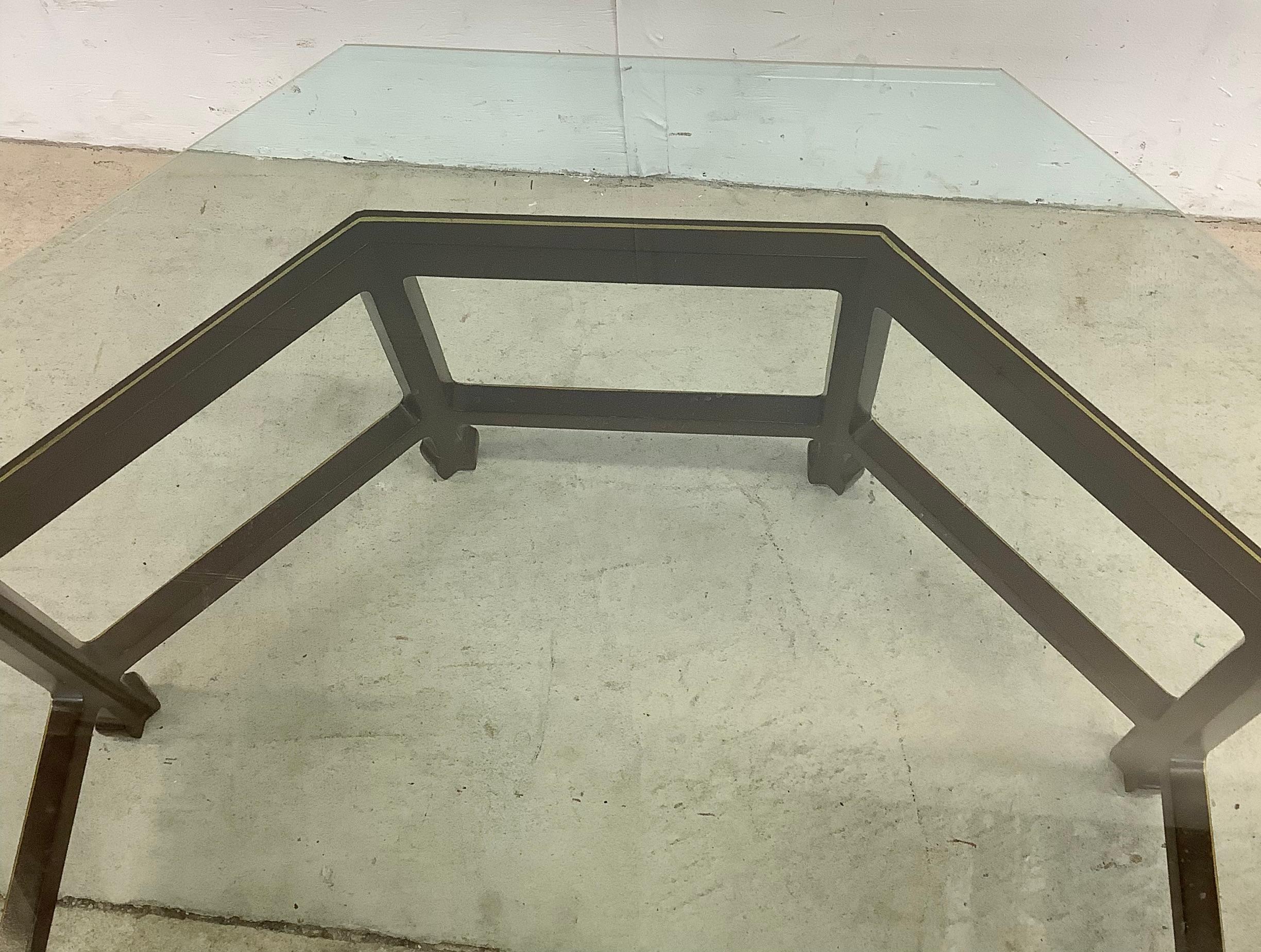 Vintage Octagonal Coffee Table after Kindel Furniture 9