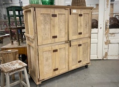 French Vintage Baker's Cupboard