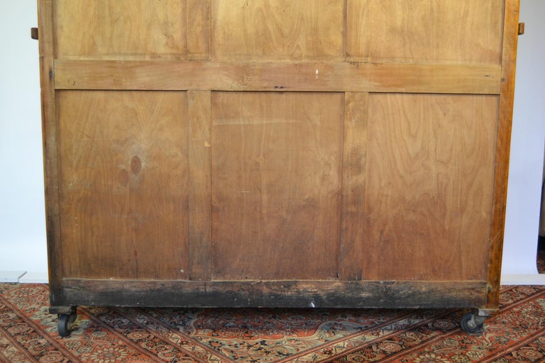 Vintage Bakery Cabinet, Baker's Cabinet on Wheels, Kitchen Cabinet