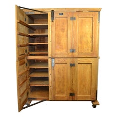Retro Bakery Cabinet - Baker's Cabinet on wheels  - Kitchen Storage 1940s