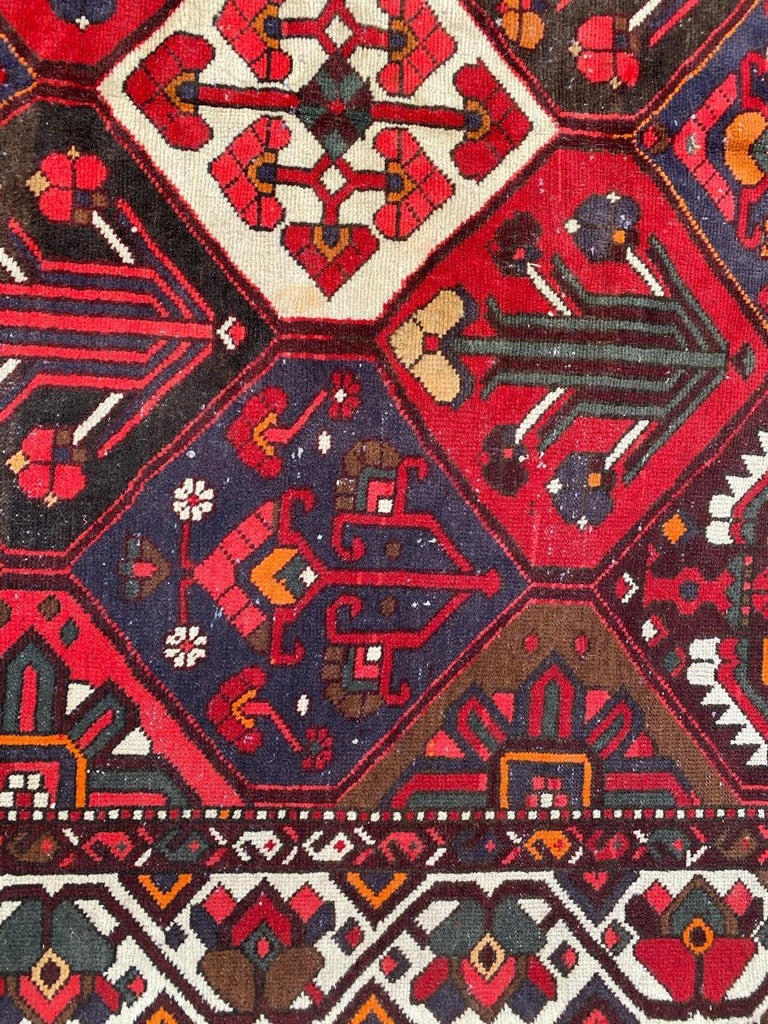 Vintage Bakhtiar Used Rug For Sale at 1stdibs