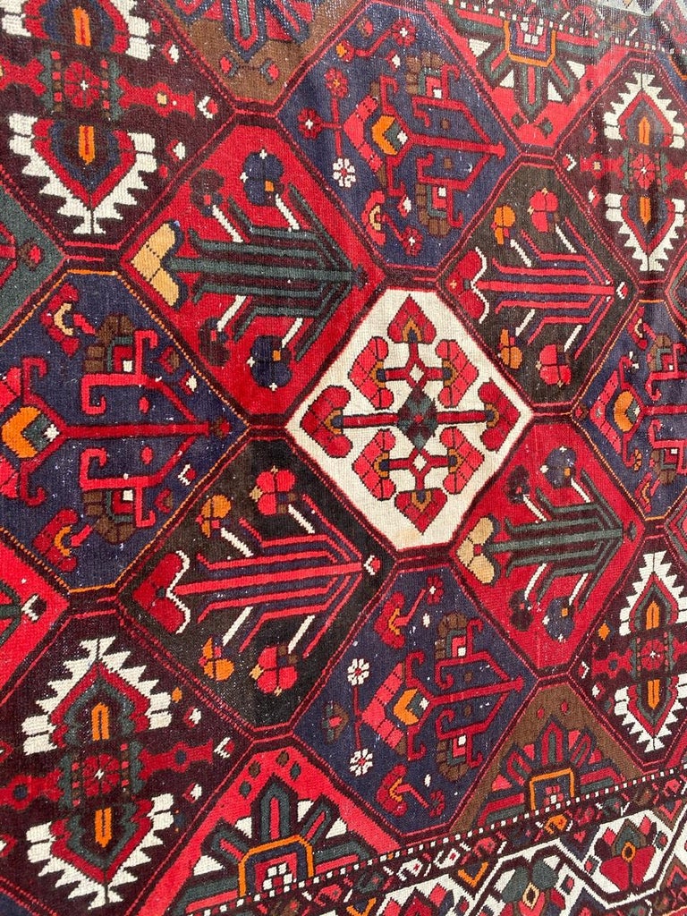 Vintage Bakhtiar Used Rug For Sale at 1stdibs