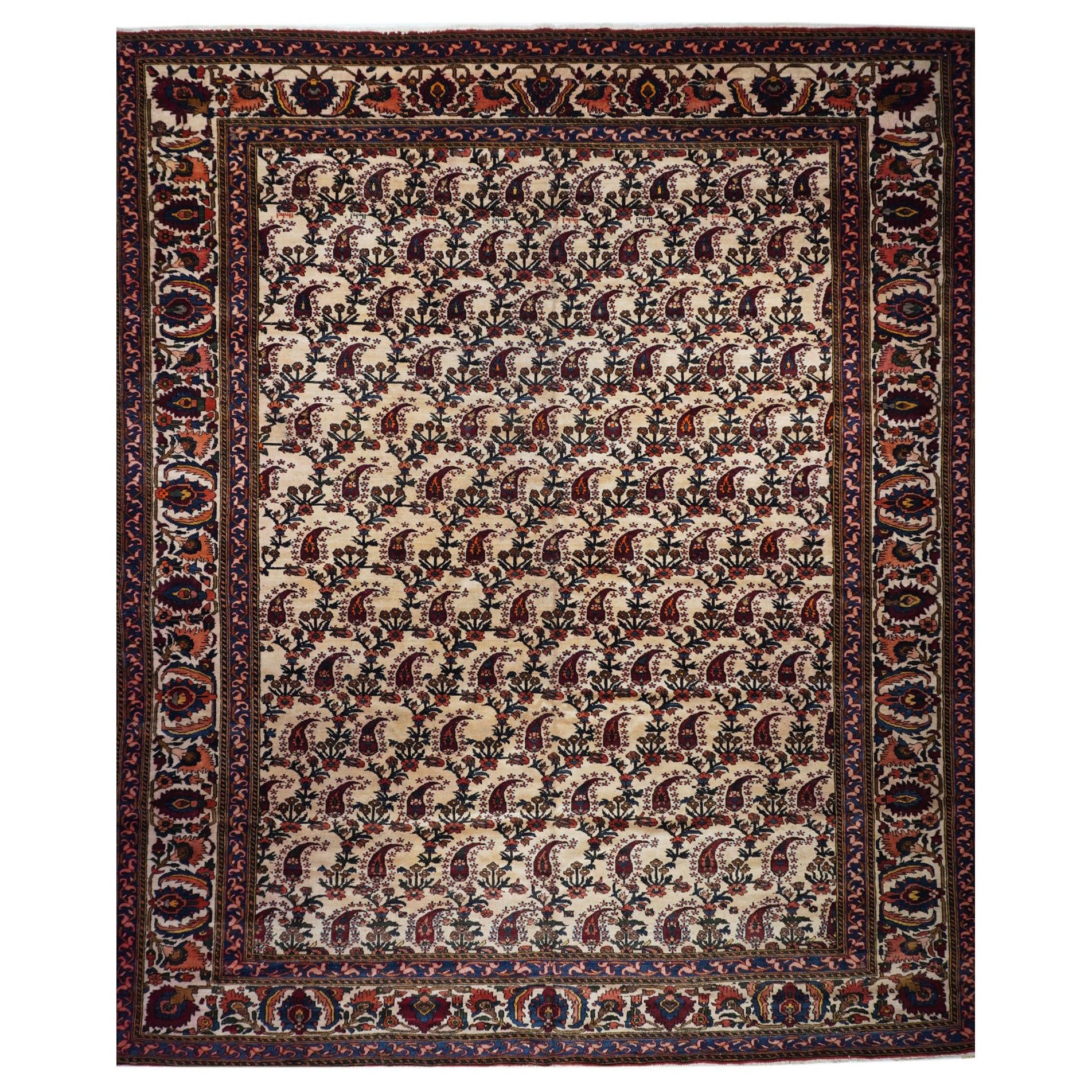 Tappeto Vintage Bakhtiari 11'10'' x 14'0'' in vendita