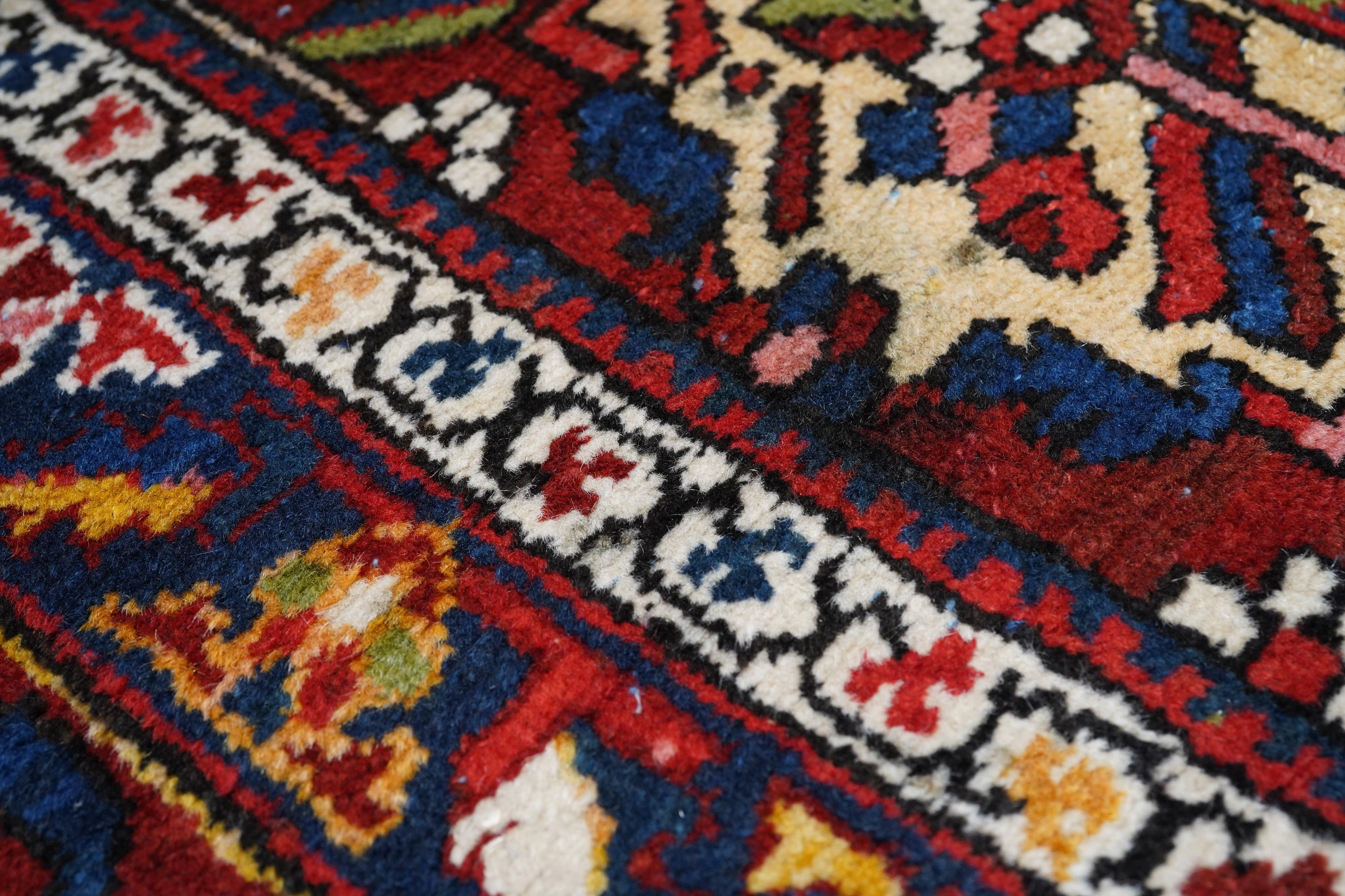 Bakhtiari-Teppich im Vintage-Stil 12'2'' x 16'7'' im Angebot 2