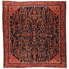 Tapis Bakhtiari vintage 12'6'' x 14'11''