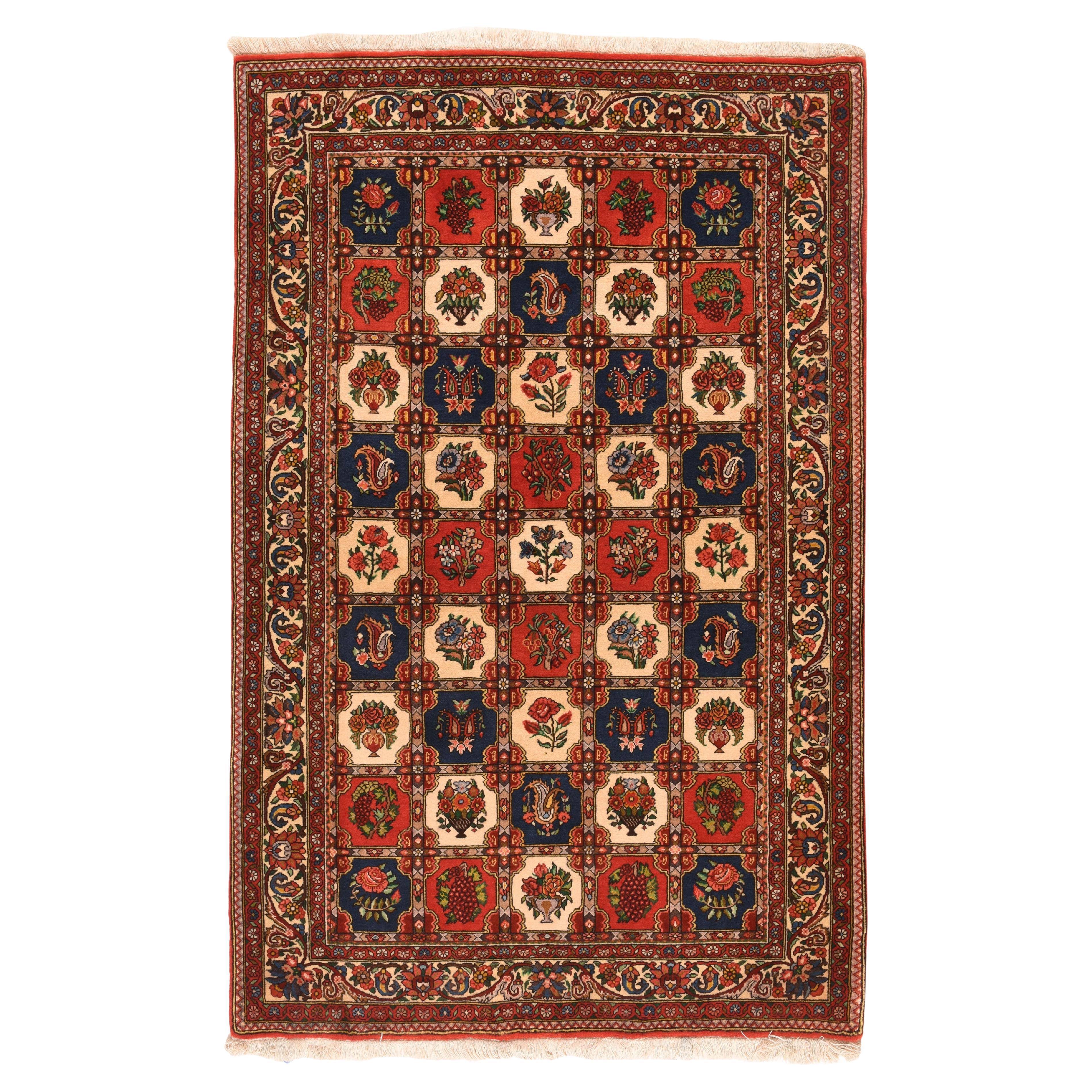Vintage Bakhtiari Rug 4'3'' x 6'7''