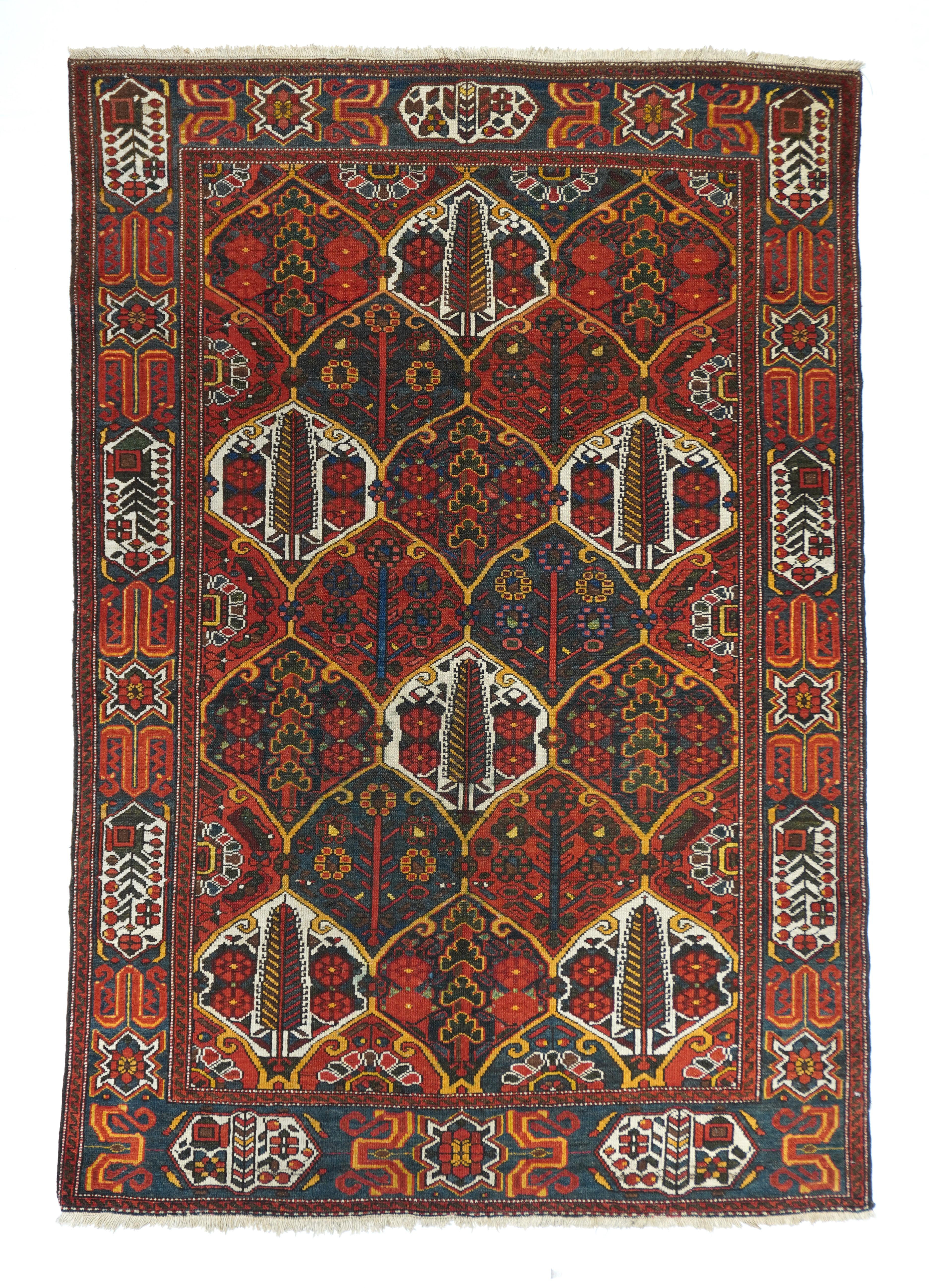 Vintage Bakhtiari Rug For Sale