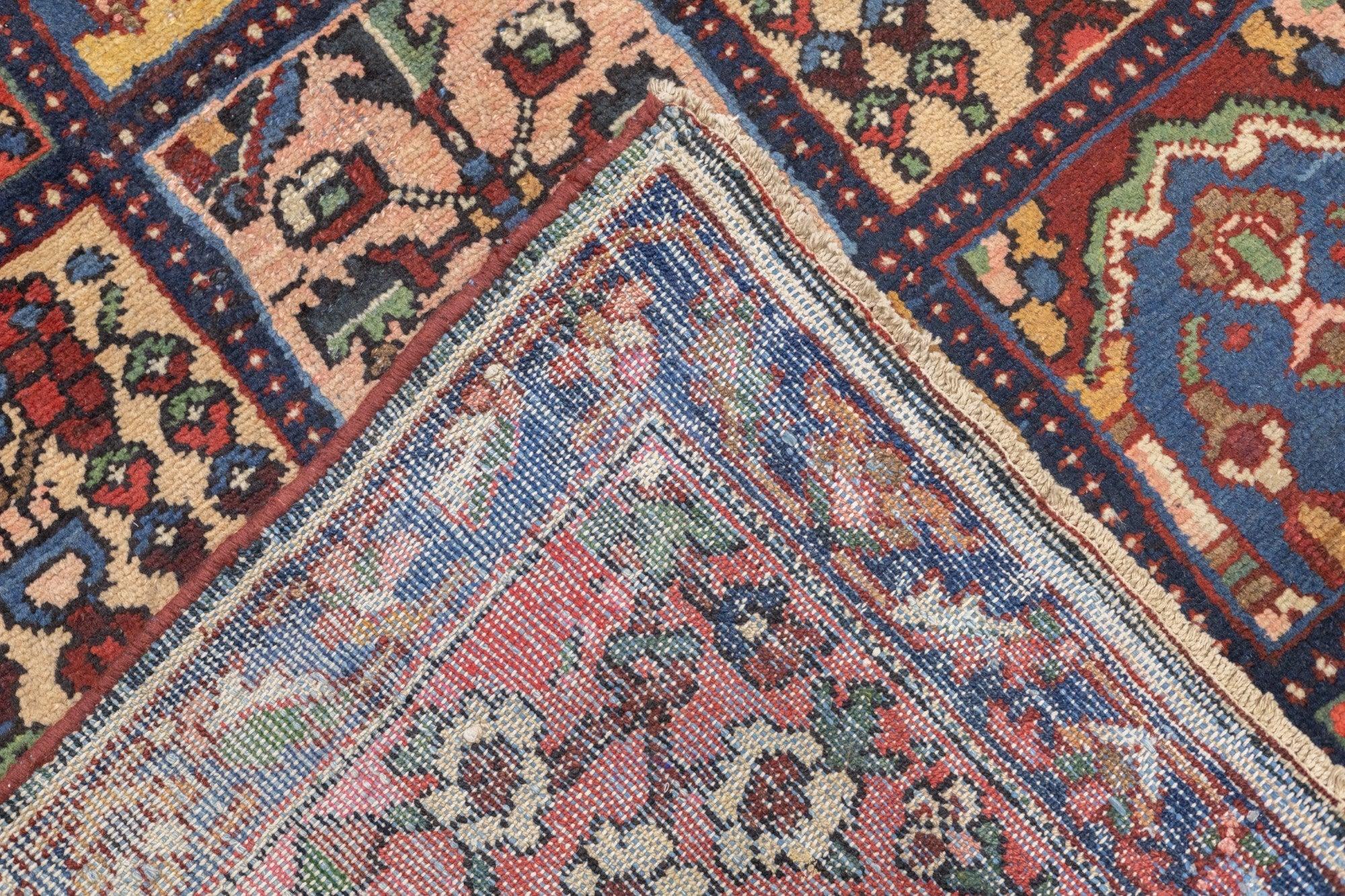 Vintage Bakhtiari Rug 9'11'' x 10'6'' For Sale 4
