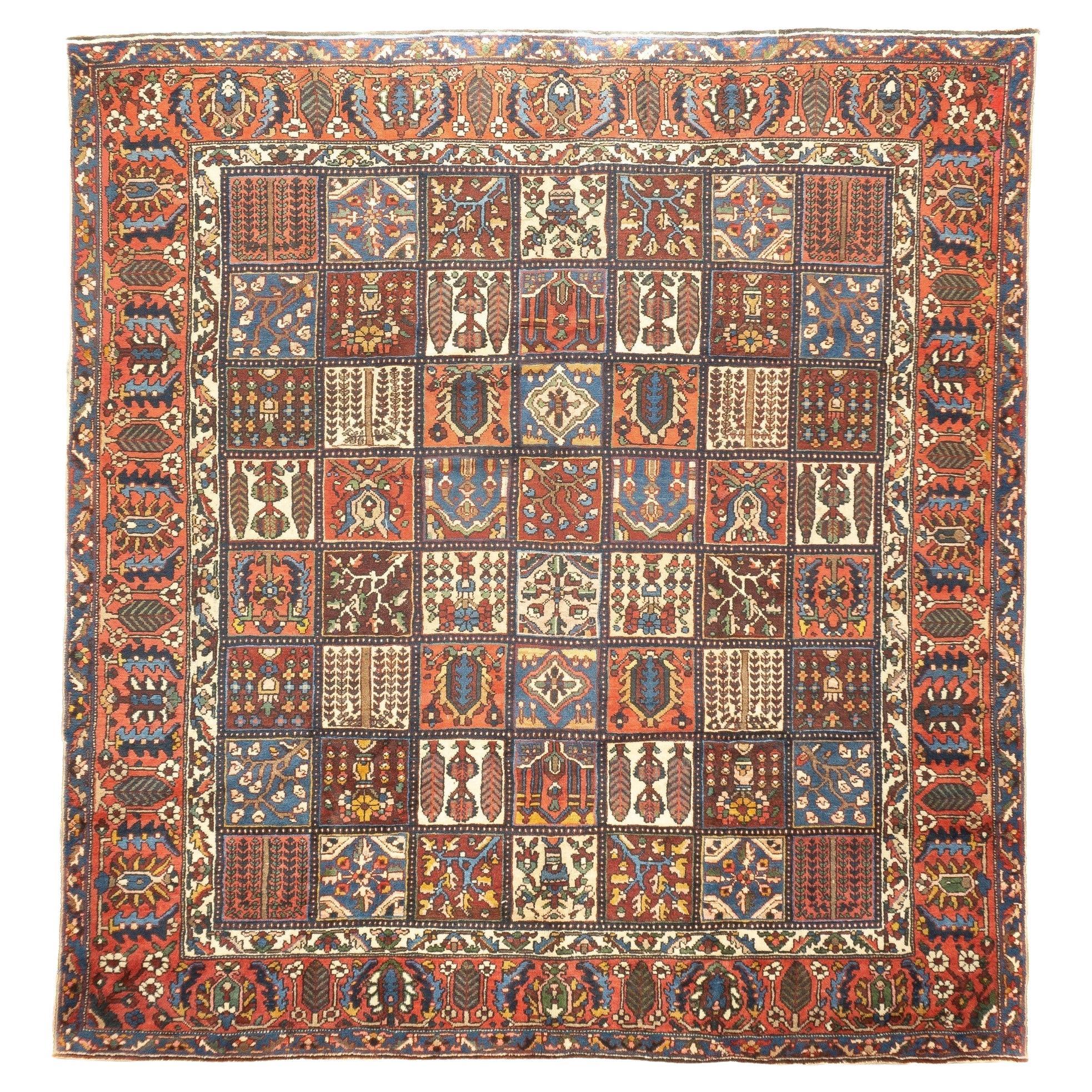 Vintage Bakhtiari Rug 9'11'' x 10'6''