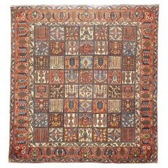 Tappeto vintage Bakhtiari 9'11'' x 10'6''