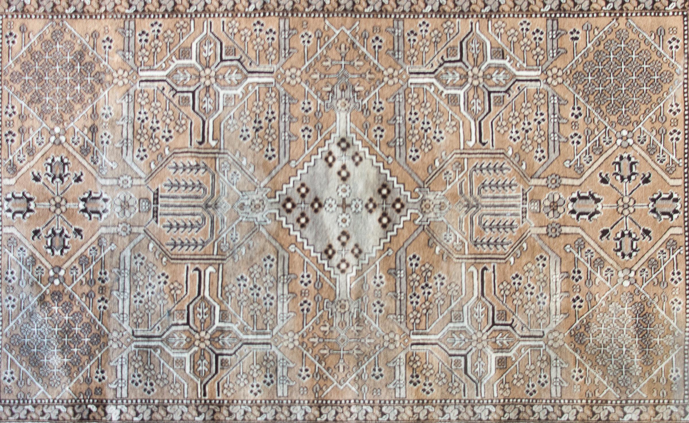 Vintage Bachtiari-Teppich (Stammeskunst) im Angebot