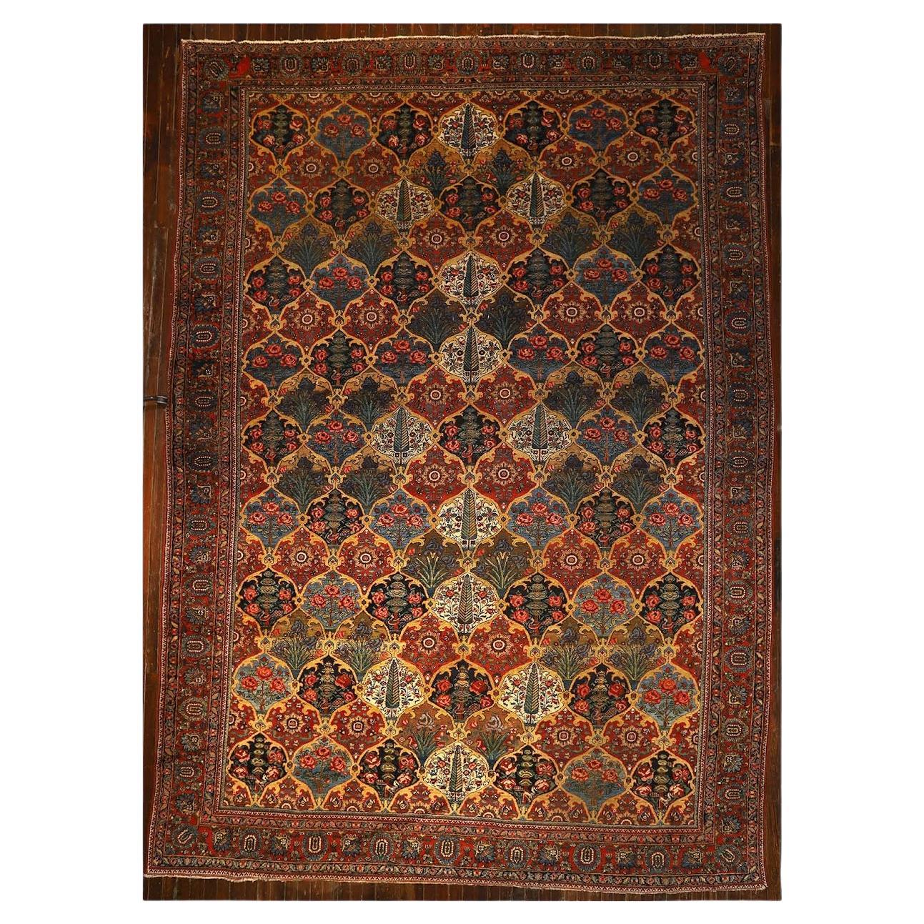 Vintage Bakhtiyar Persian Rug