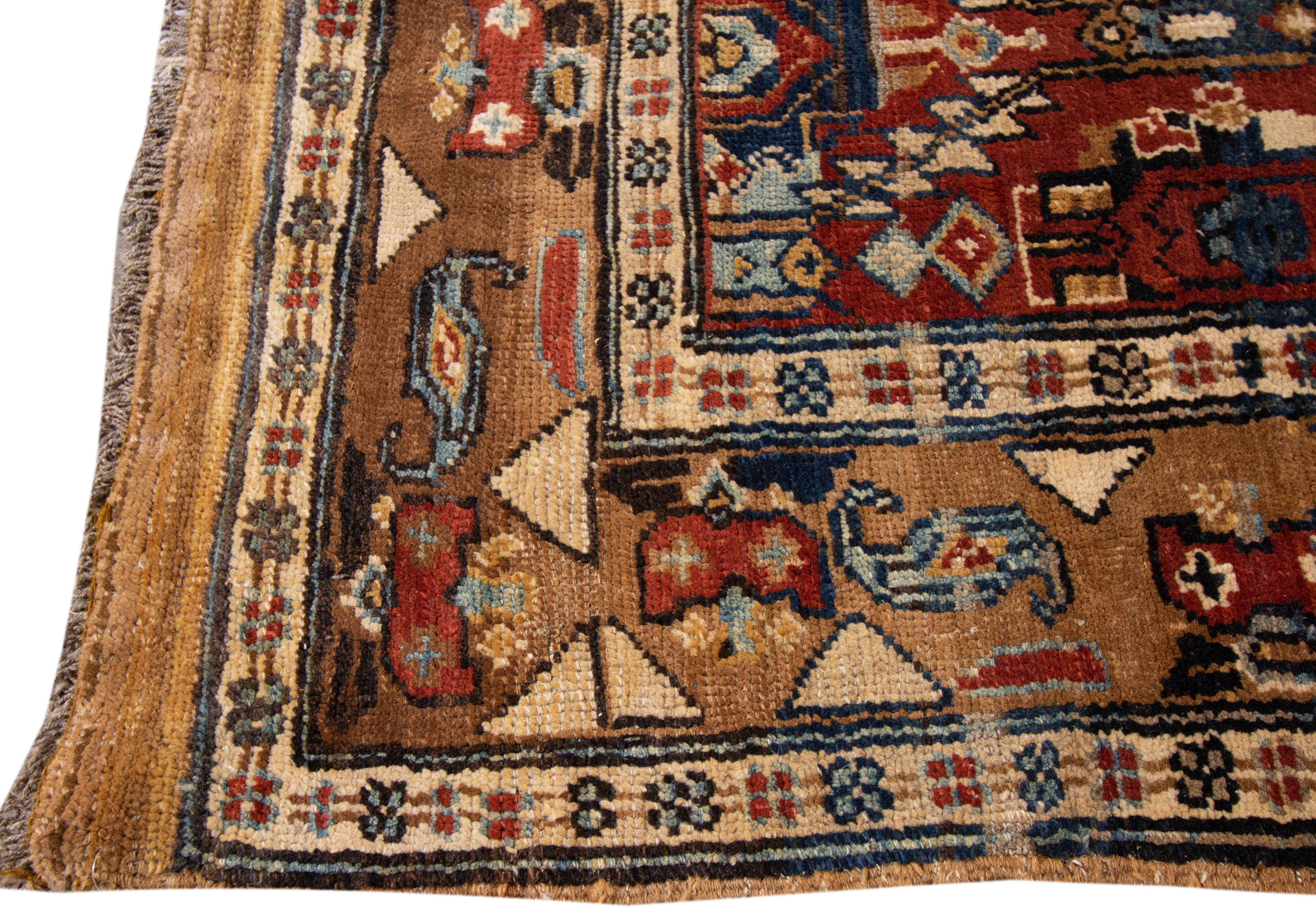 Bakshaish Tribal Woll-Läufer (Afghanisch) im Angebot