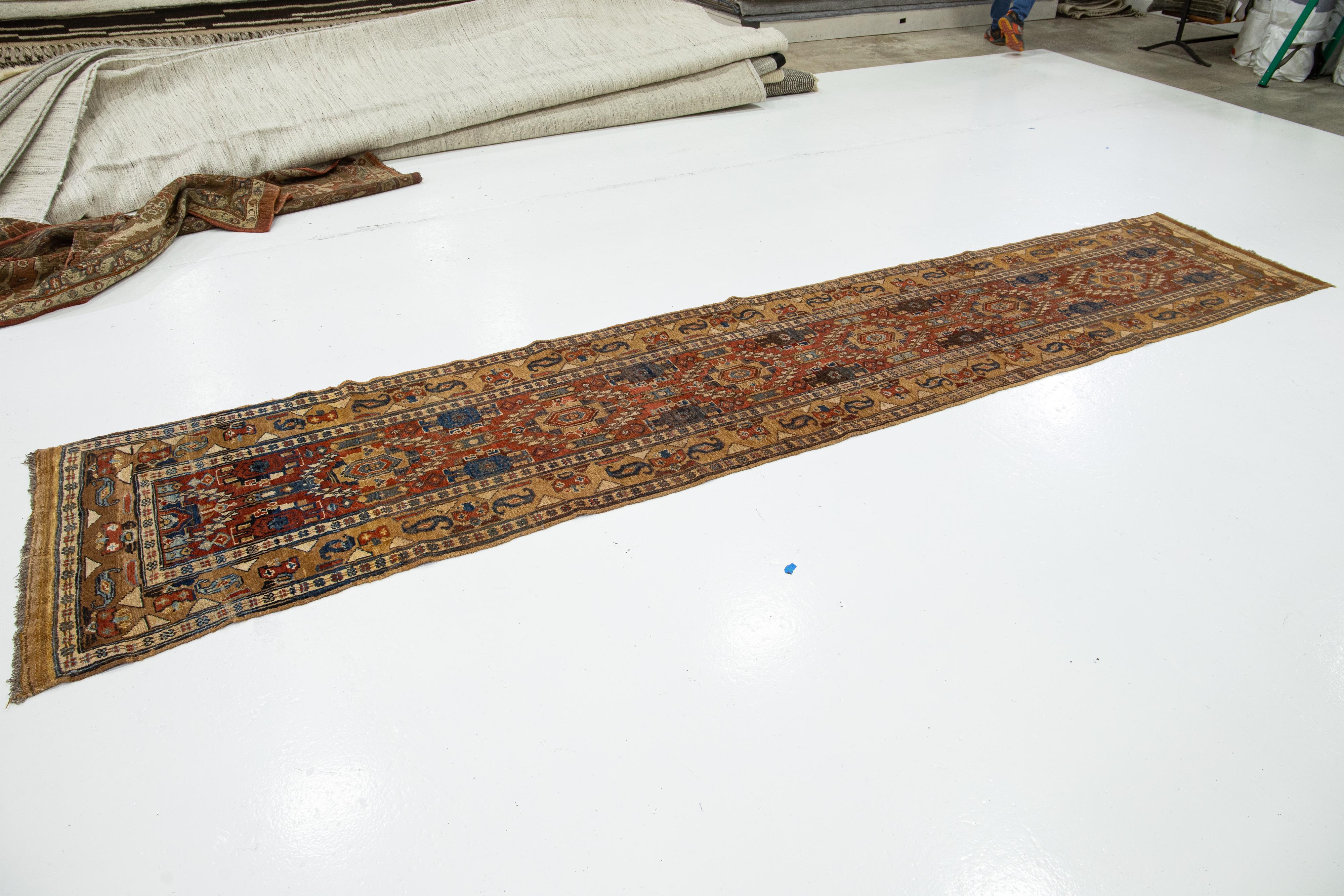 Bakshaish Tribal Woll-Läufer im Zustand „Gut“ im Angebot in Norwalk, CT