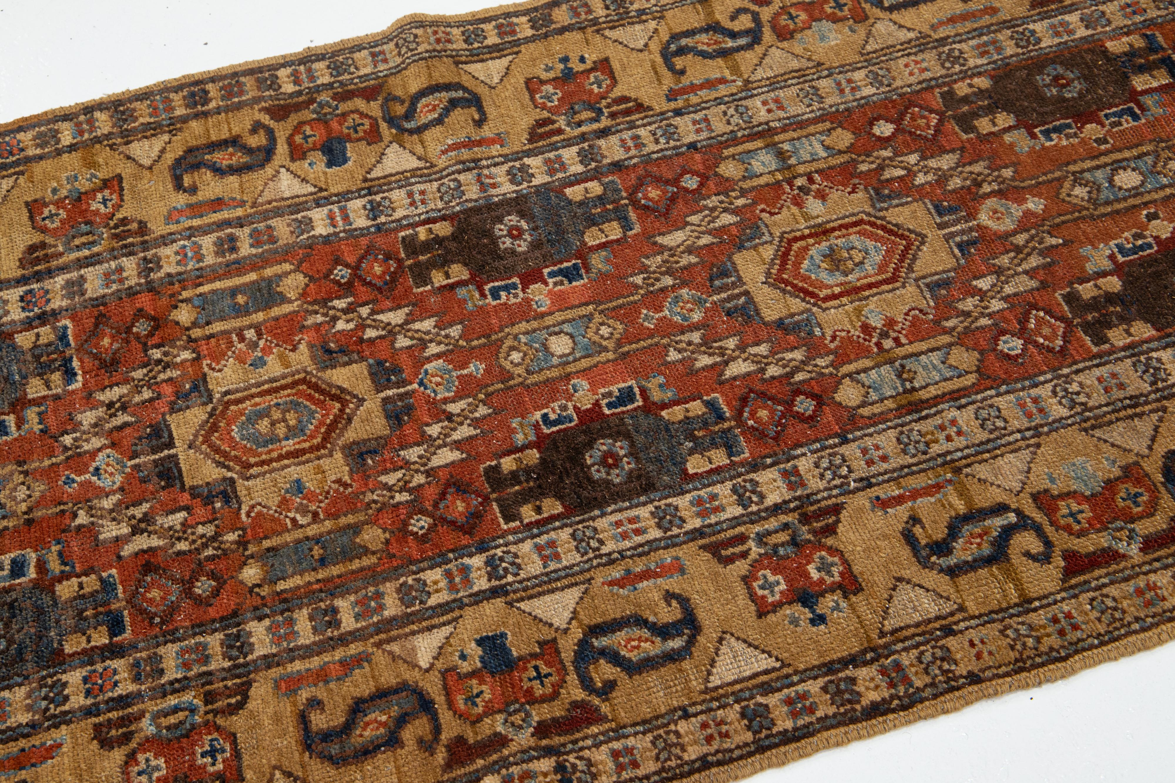 Bakshaish Tribal Woll-Läufer im Angebot 1