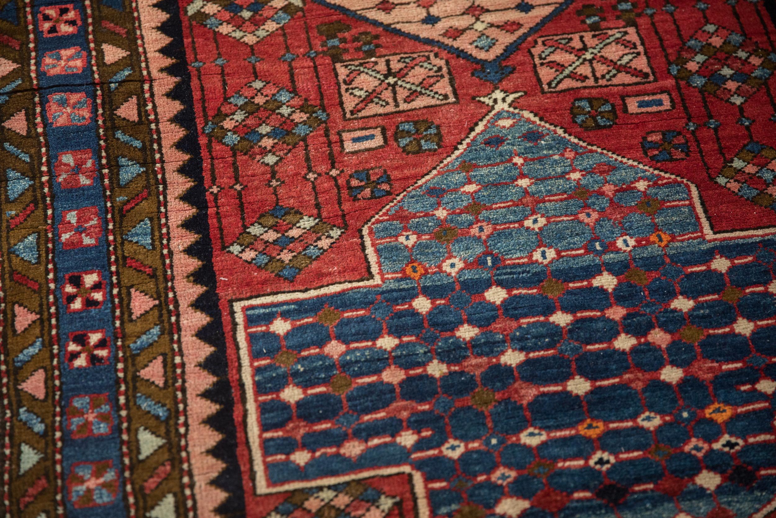 Vintage Baktiari Rug Runner For Sale 3