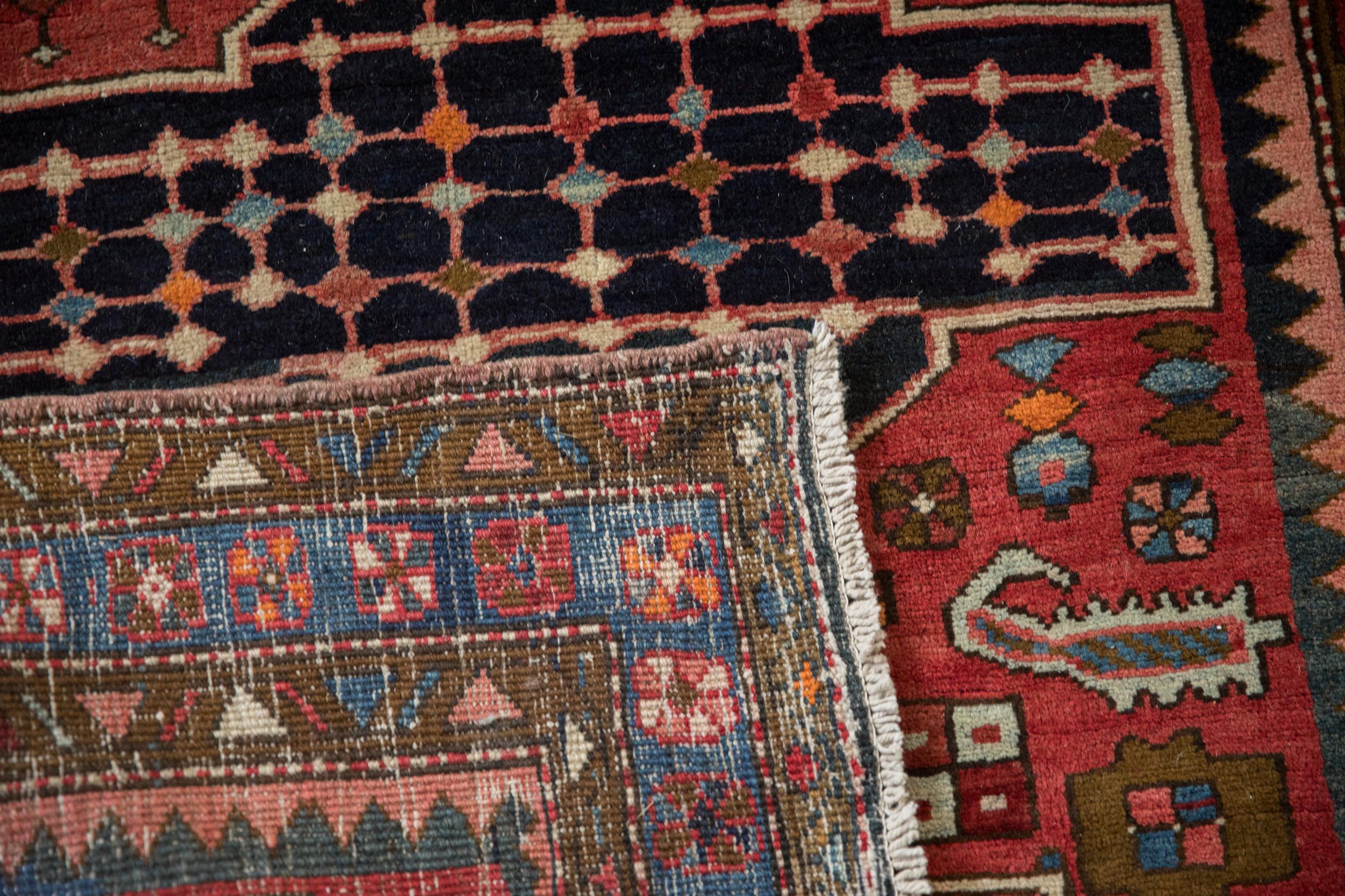 Vintage Baktiari Rug Runner For Sale 5