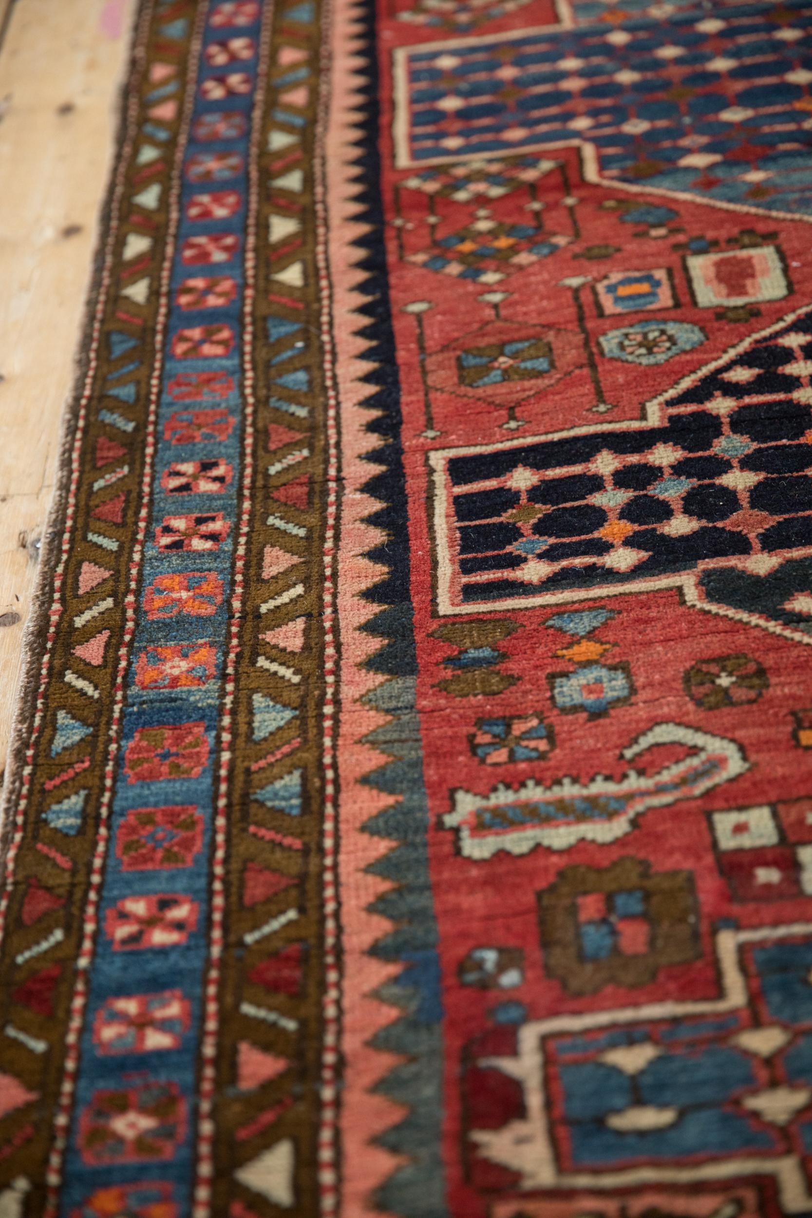 Vintage Baktiari Rug Runner For Sale 1