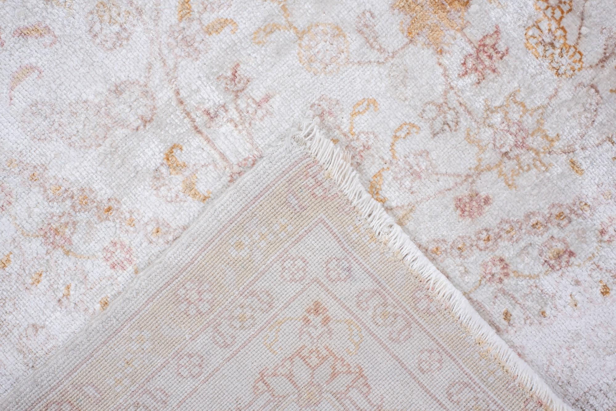 20th Century Vintage Baktiary with Soft Tones and Floral Border For Sale