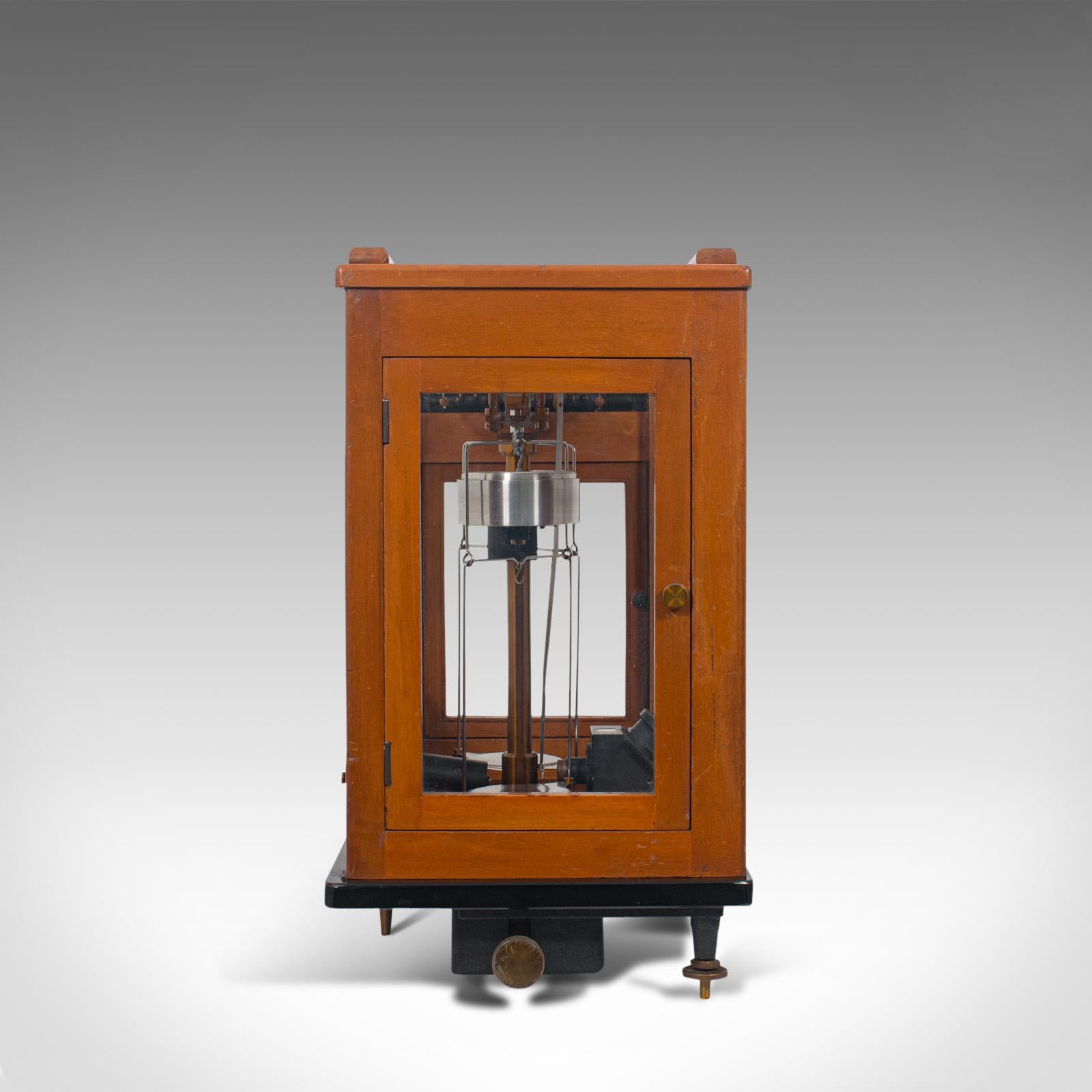 antique analytical balance scale