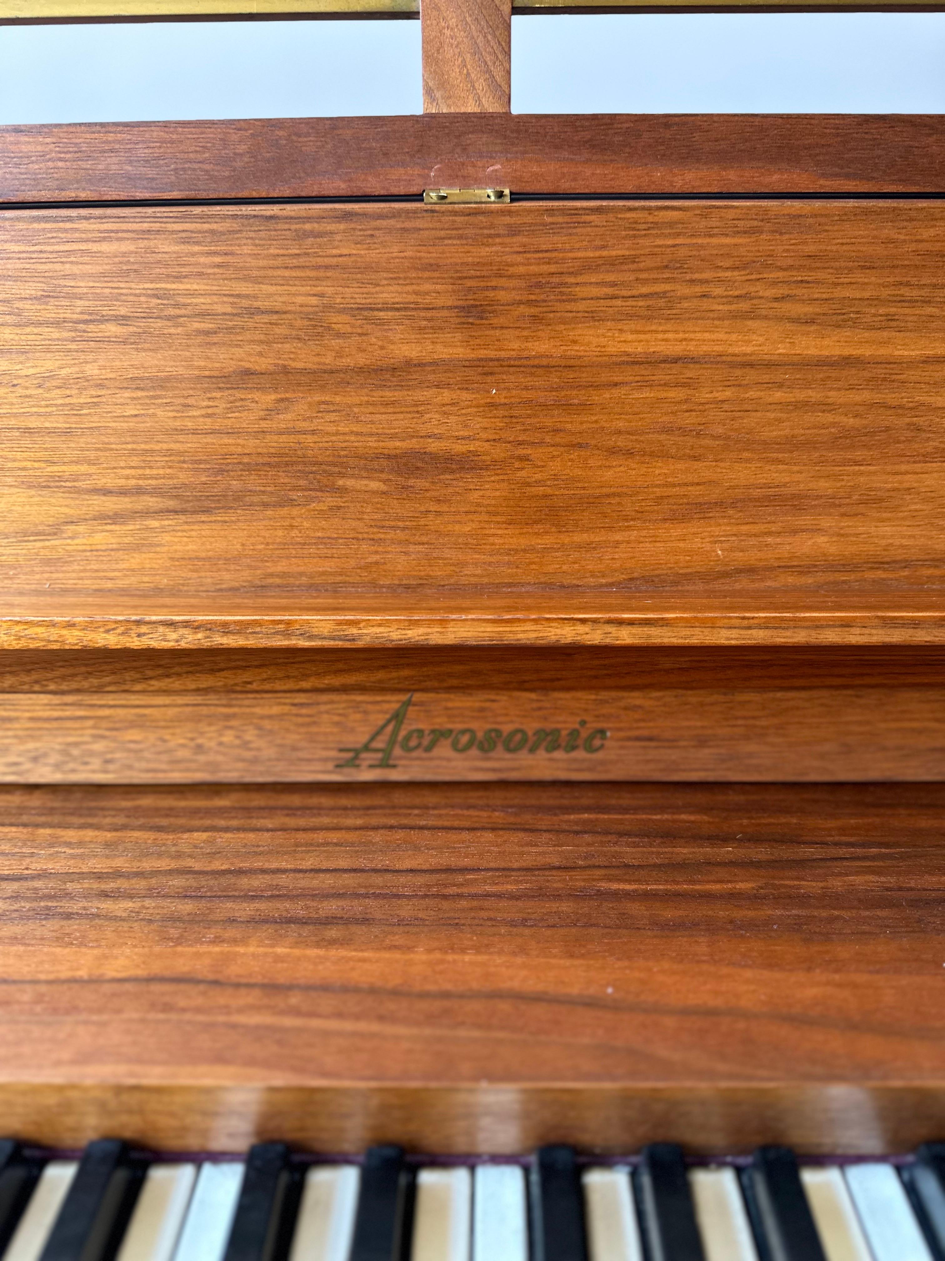 Vintage Baldwin Acrosonic Scandinavian Piano MCM 2