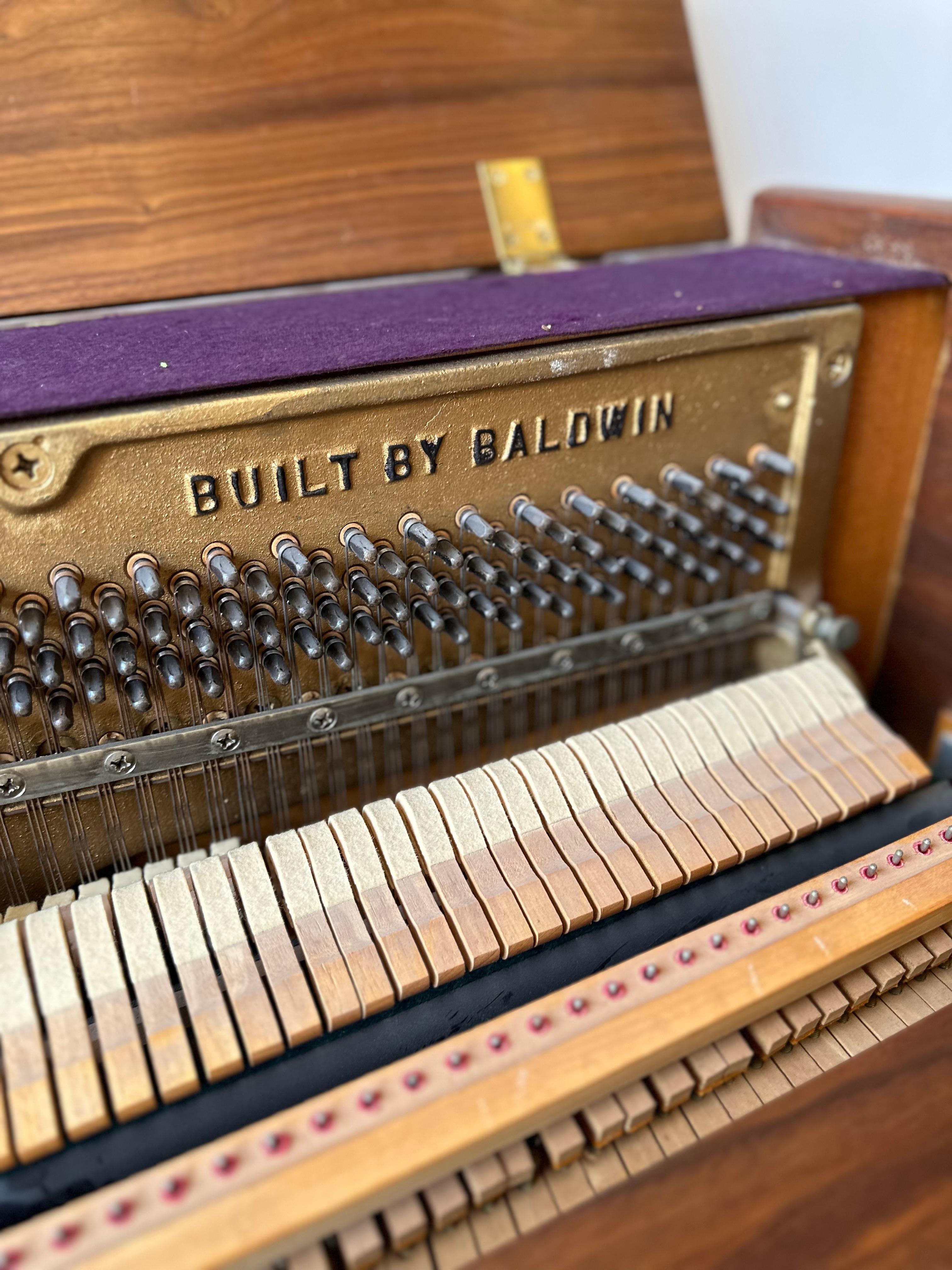 Woodwork Vintage Baldwin Acrosonic Scandinavian Piano MCM
