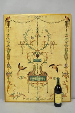 Vintage Ballard Design Neoclassical English Adams Style Printed Wall Art Picture