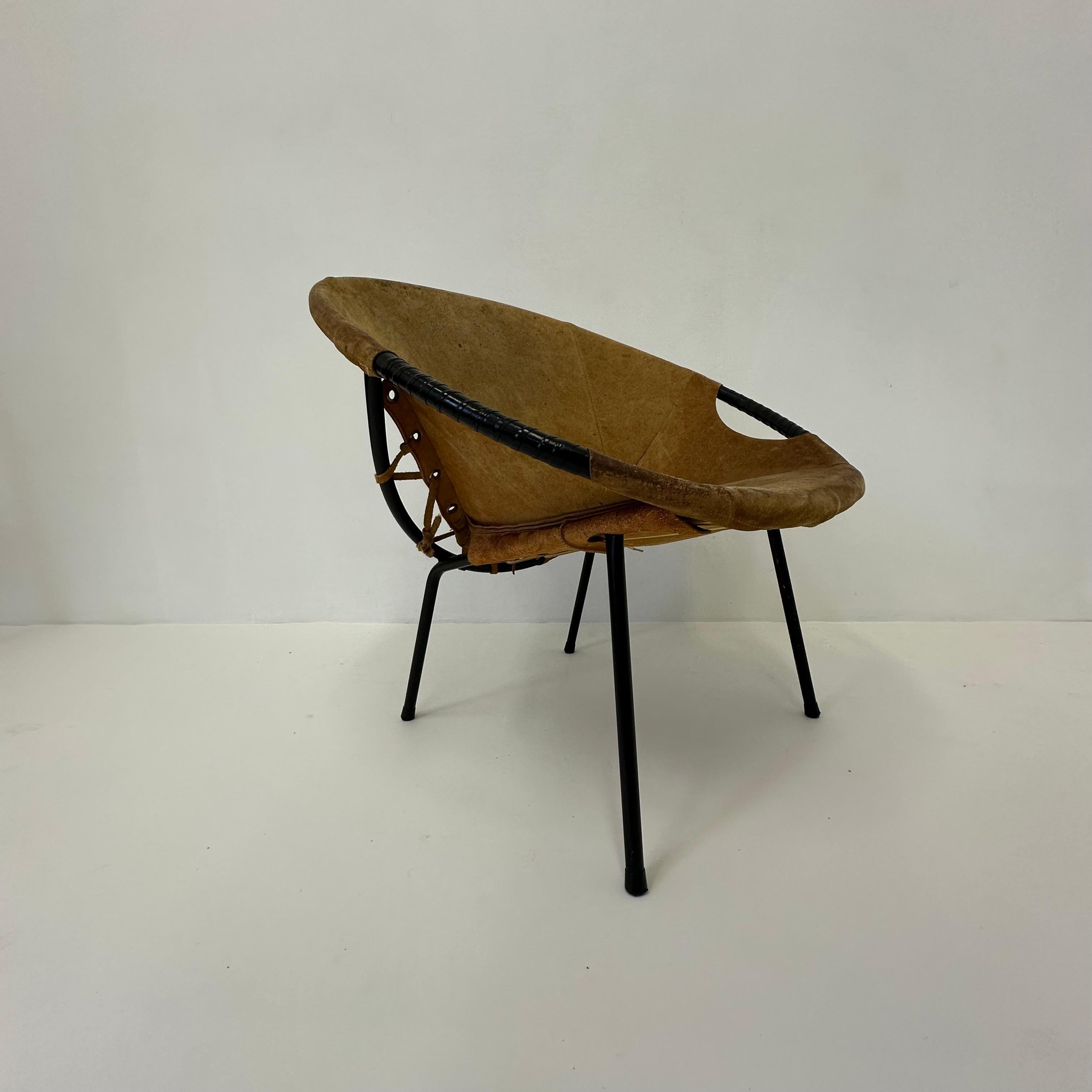 Silla globo vintage de Lusch & Co , años 70 , Alemania 8