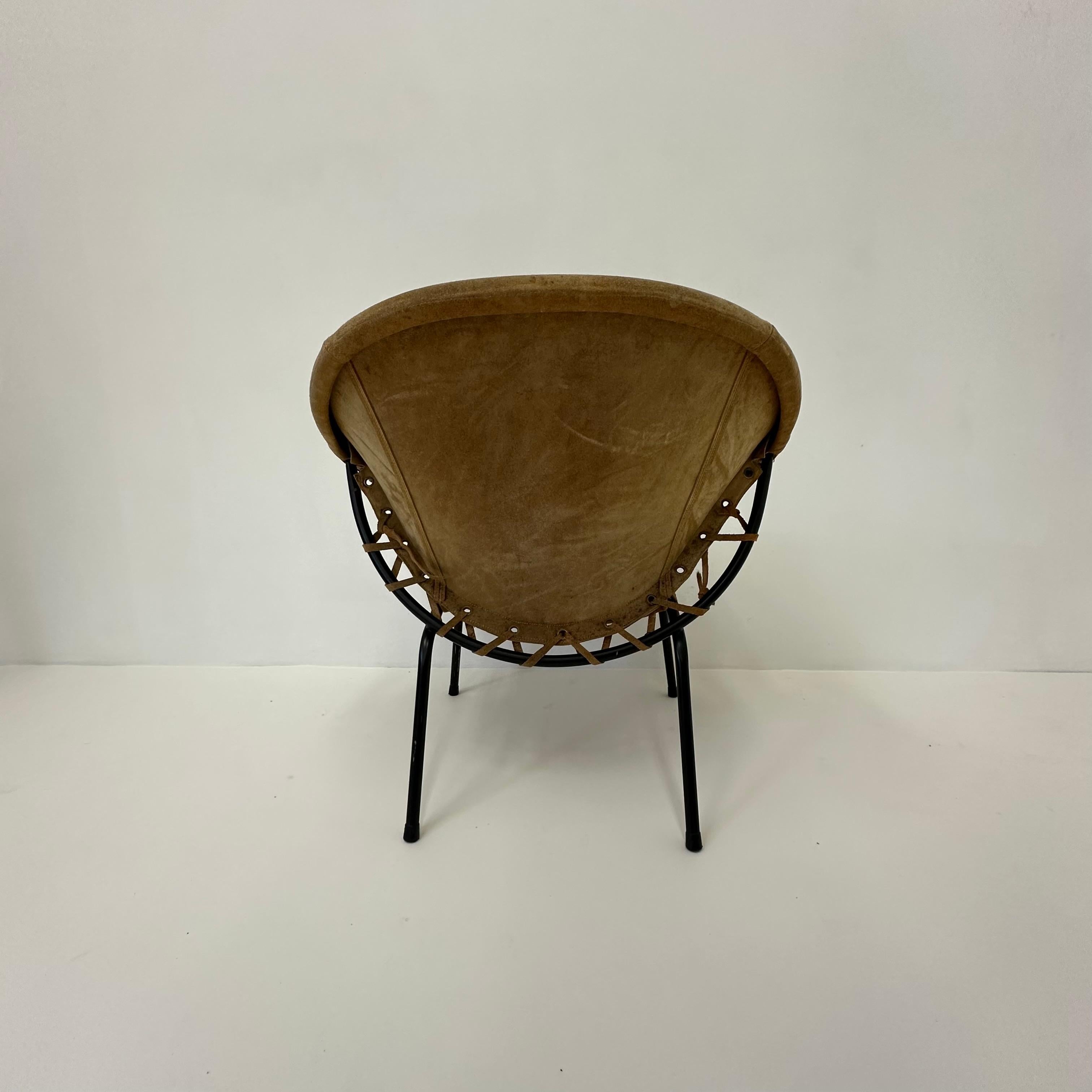 Silla globo vintage de Lusch & Co , años 70 , Alemania 12