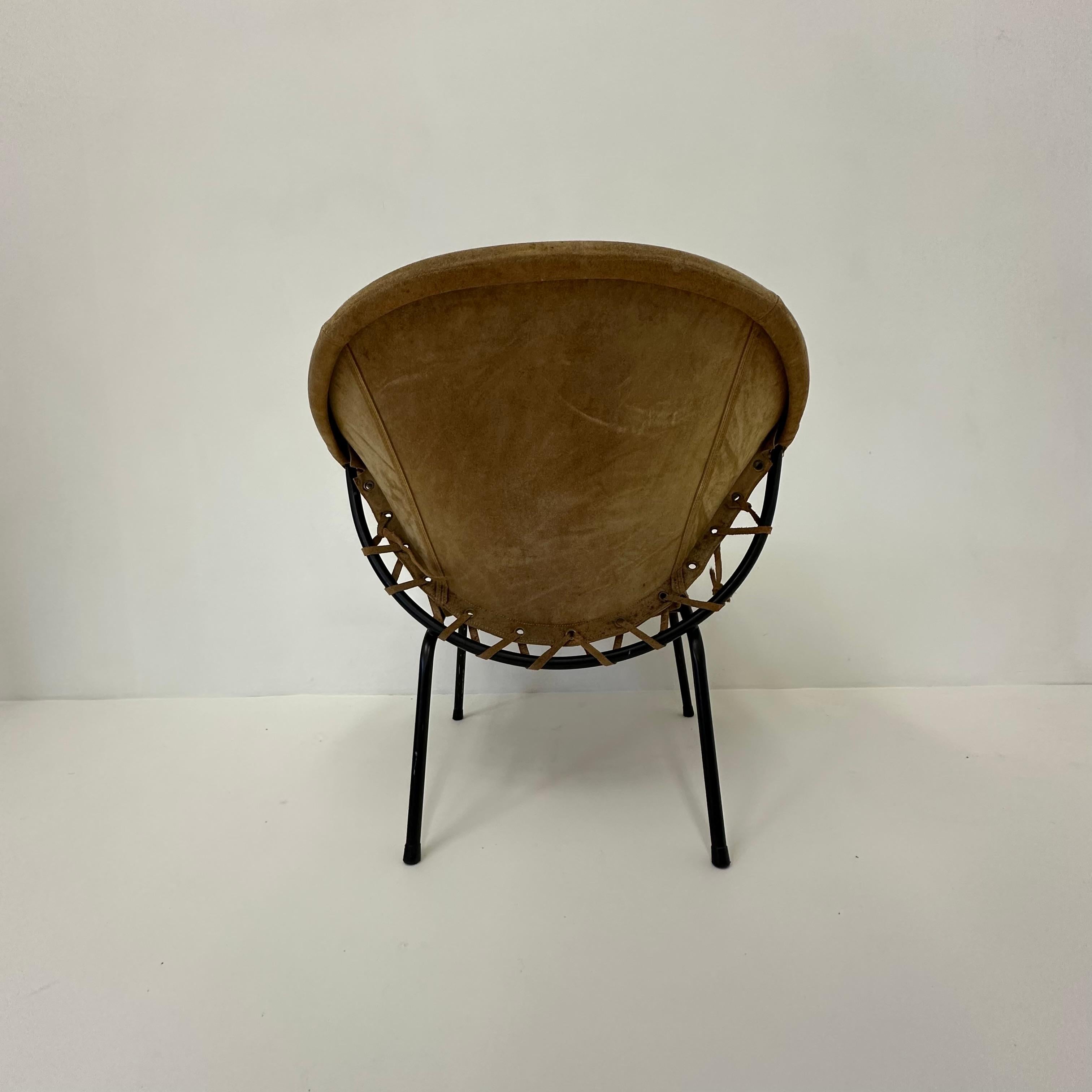 Silla globo vintage de Lusch & Co , años 70 , Alemania 13