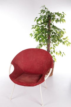 Sedia vintage a palloncino di design di Lusch Erzeugnis, anni '60