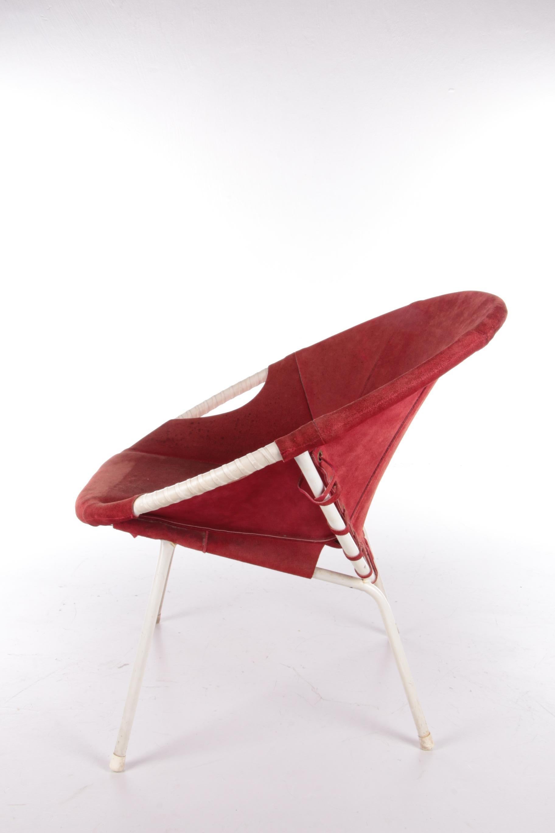Vintage Balloon Chair Design by Lusch Erzeugnis, 1960s In Fair Condition In Oostrum-Venray, NL
