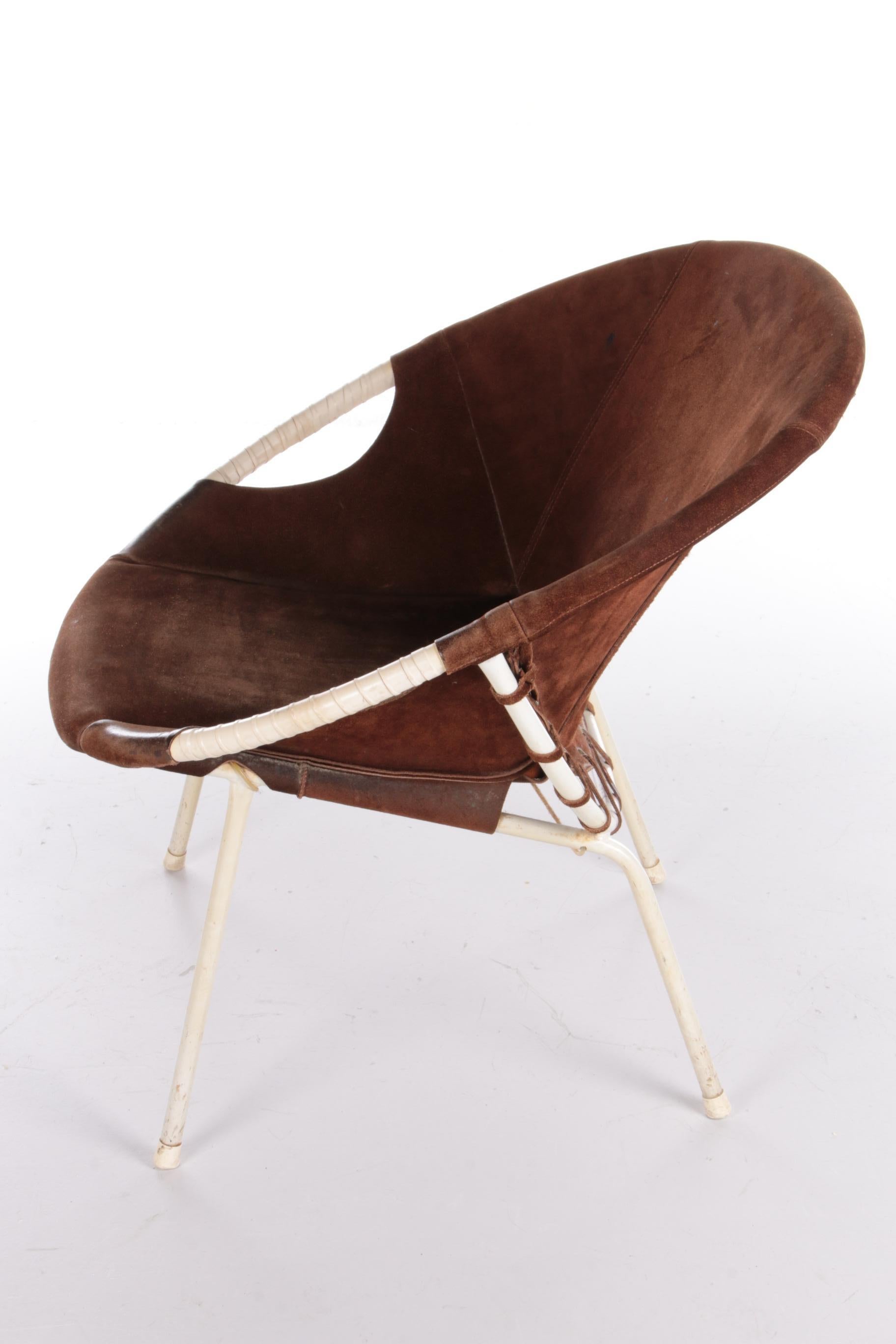 Mid-20th Century Vintage Balloon Chair Design by Lusch Erzeugnis, 1960s