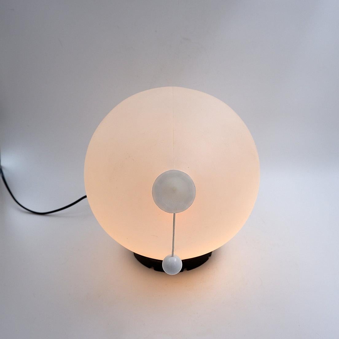 Lampada a palloncino vintage di Yves Christin per Bilumen, anni '80 in vendita 3