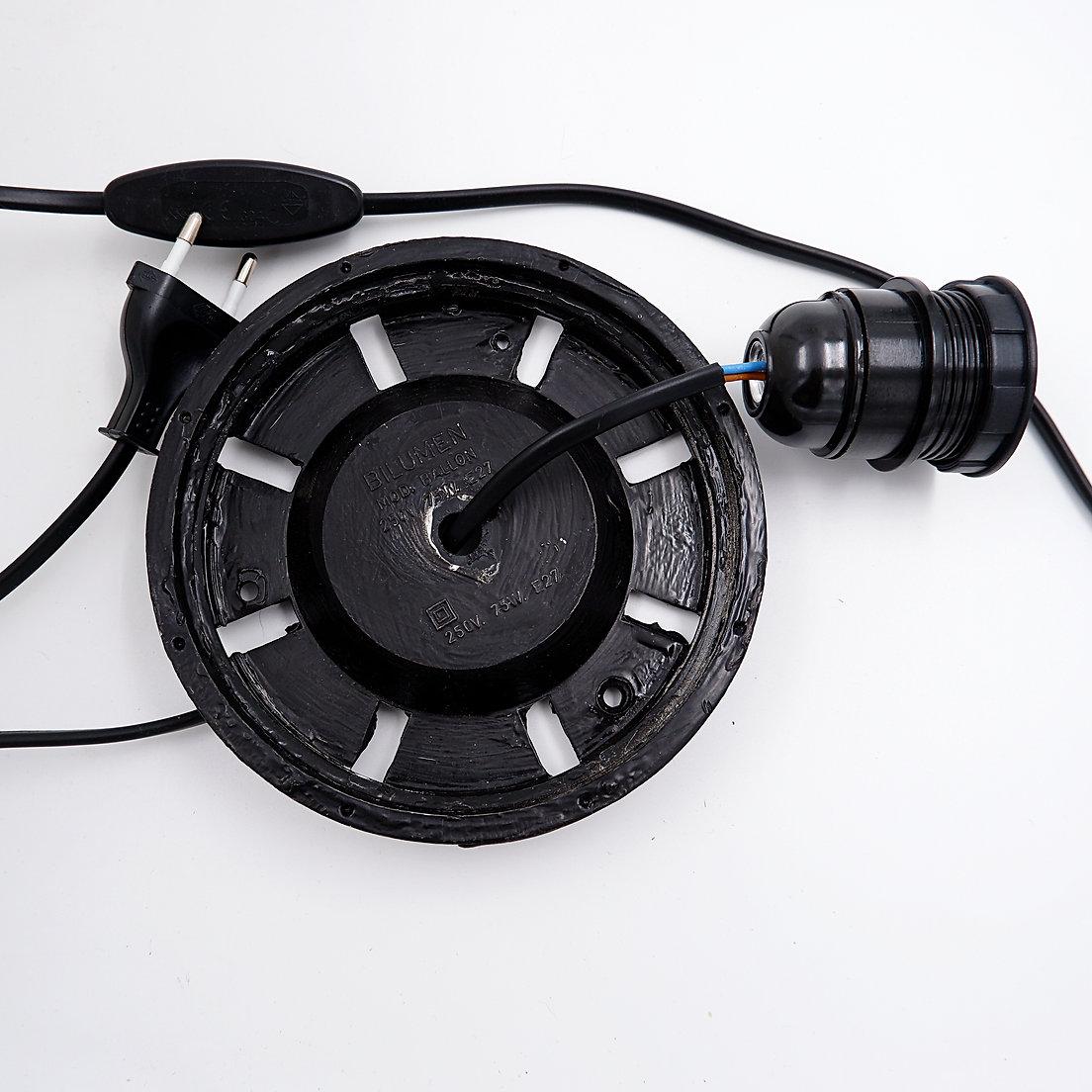 XX secolo Lampada a palloncino vintage di Yves Christin per Bilumen, anni '80 in vendita