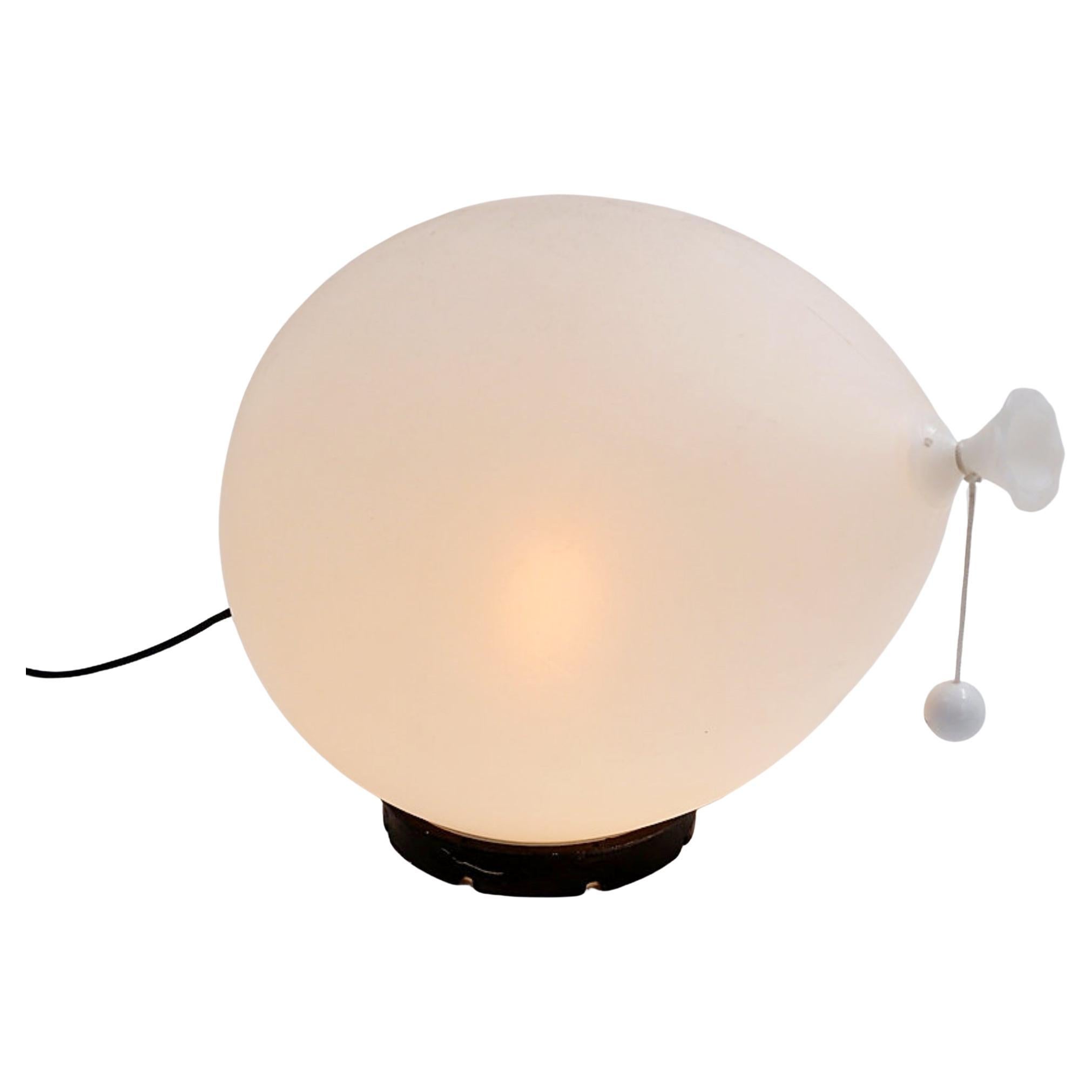 Lampada a palloncino vintage di Yves Christin per Bilumen, anni '80 in vendita