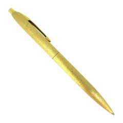 Vintage Ballpoint Pen, 18kt Yellow Gold, circa 1960
