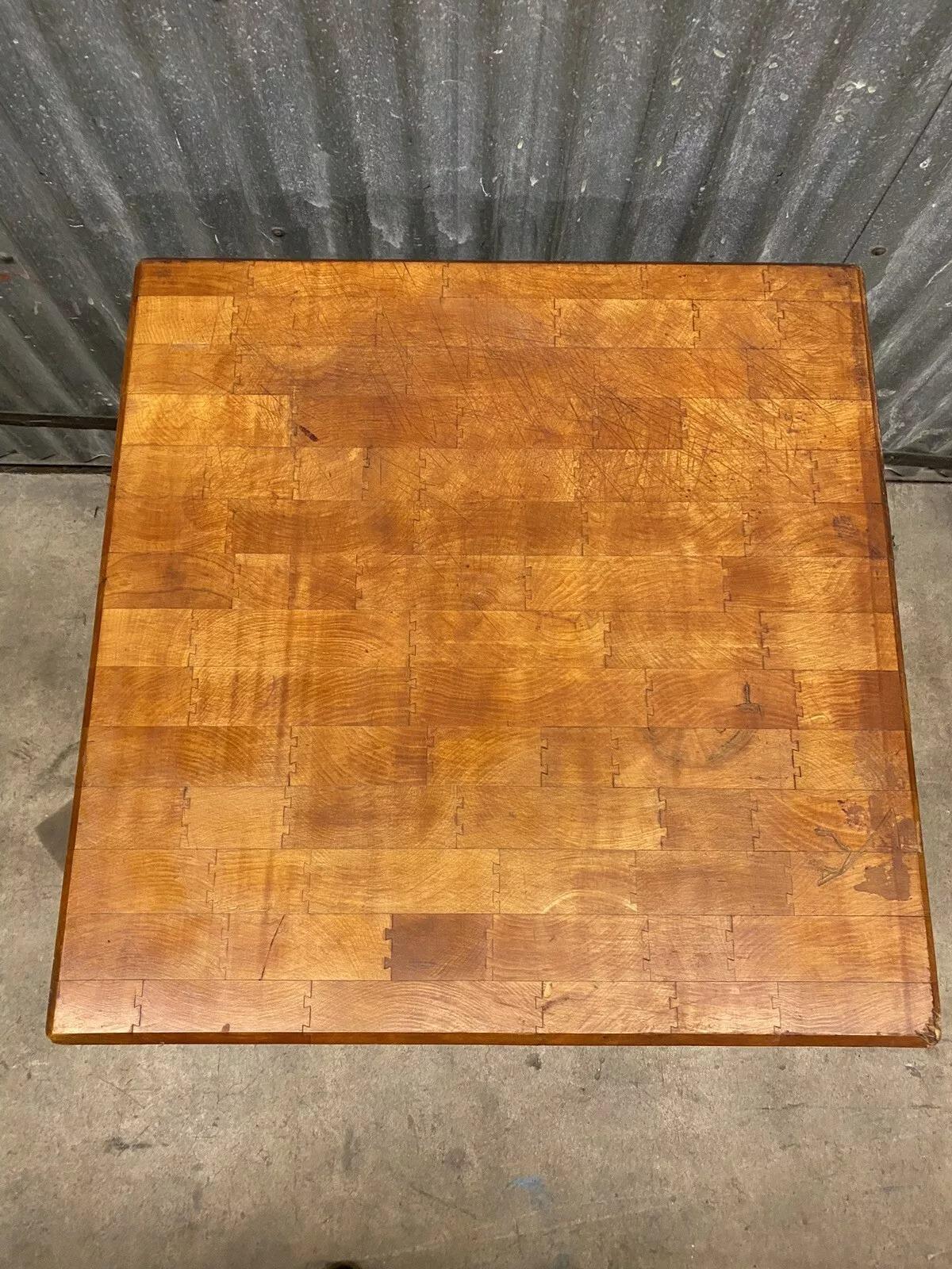 vintage bally butcher block