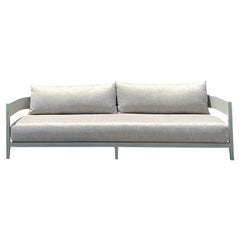 Vintage “Balmain” Outdoor Teak Sofa After RH