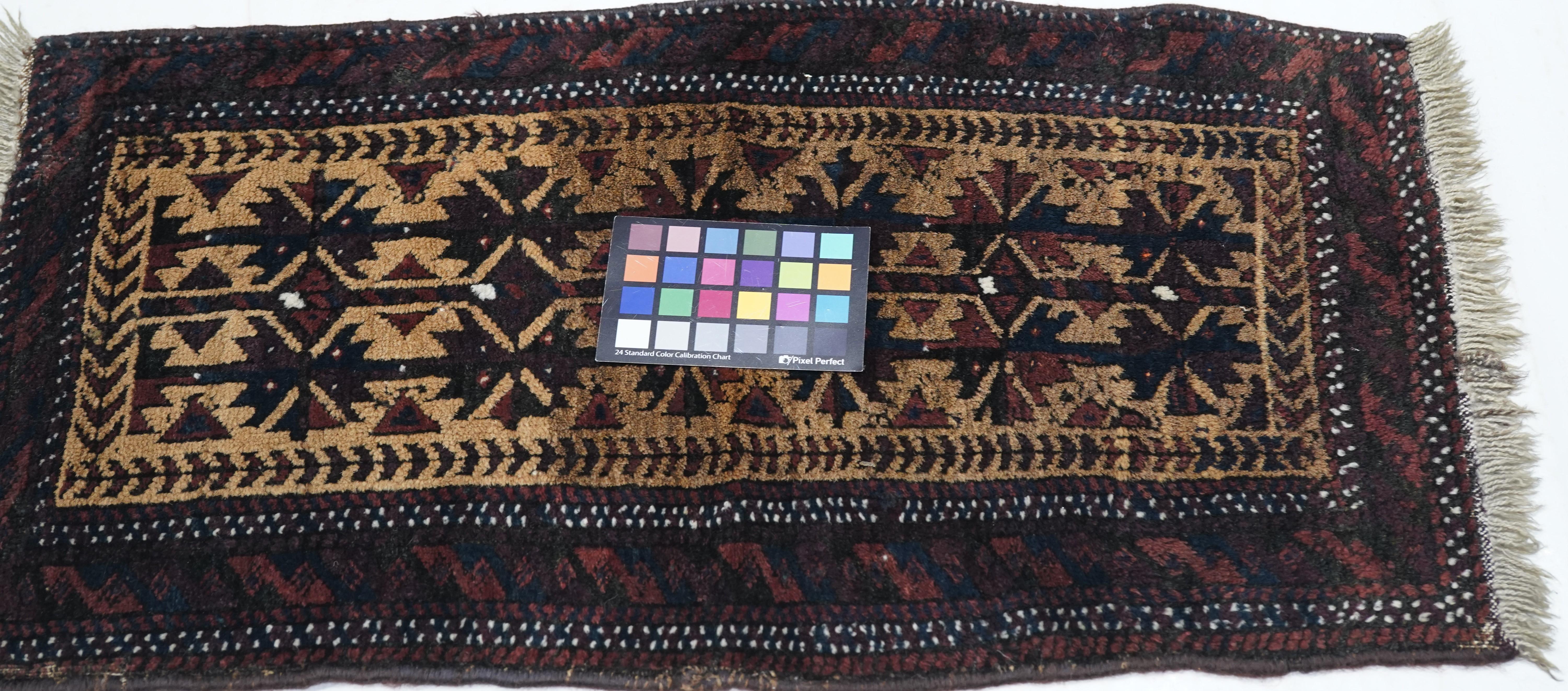 Tappeto Vintage Balouch 1'7'' x 2'9''.