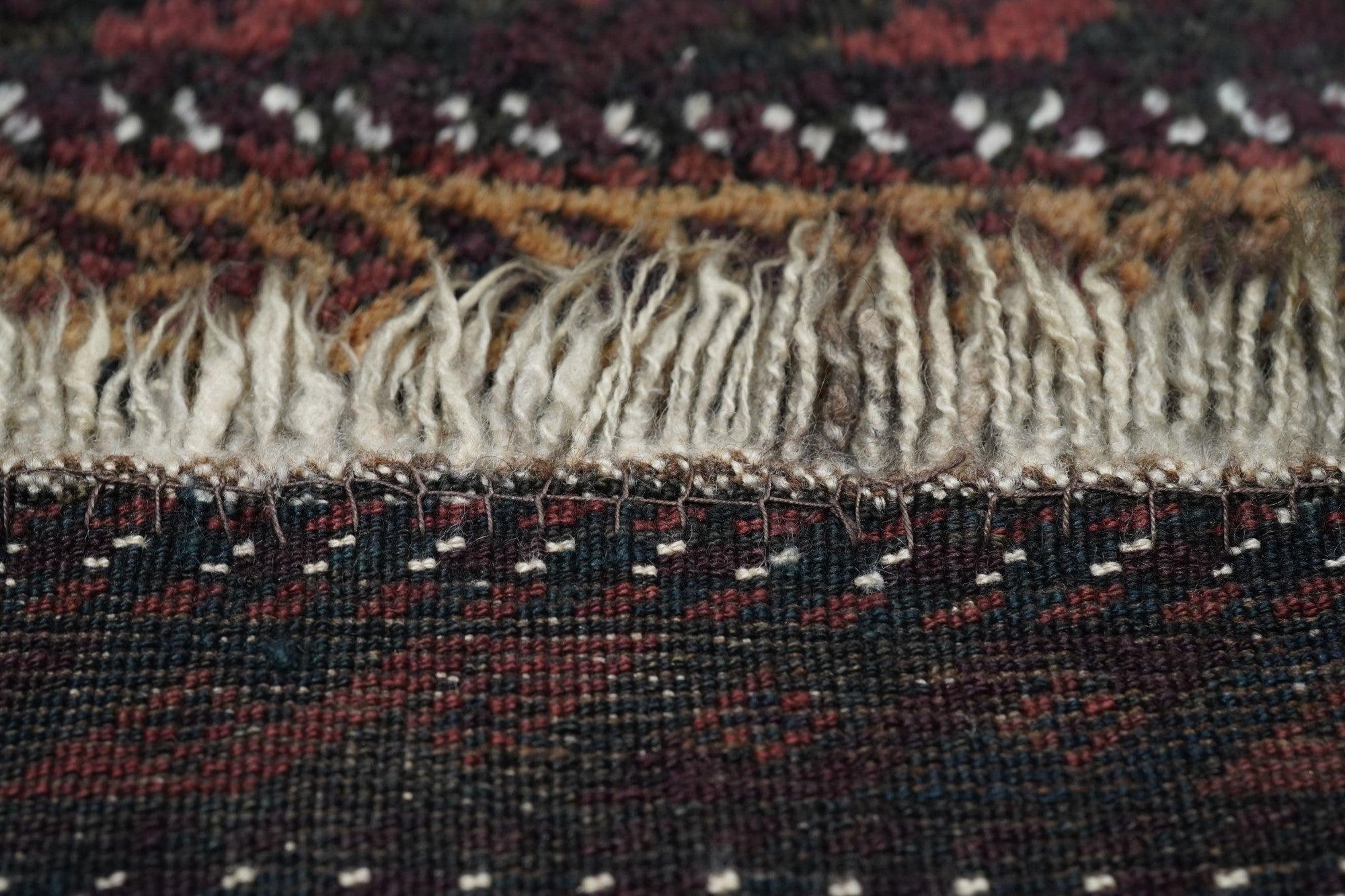 Tappeto Vintage Balouch 1'7'' x 2'9'' in vendita 1