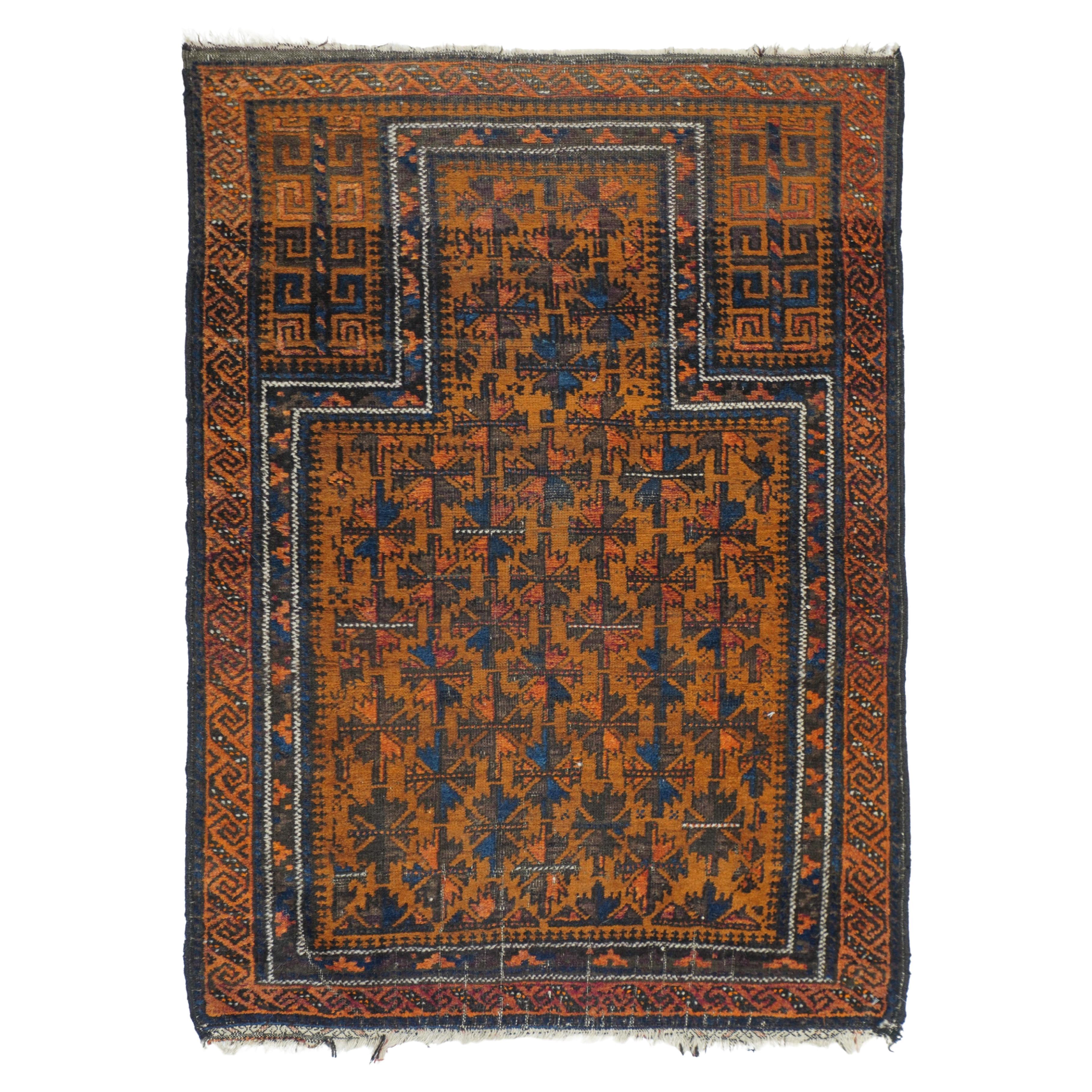 Vintage Balouch Rug 2'10'' x 3'10''