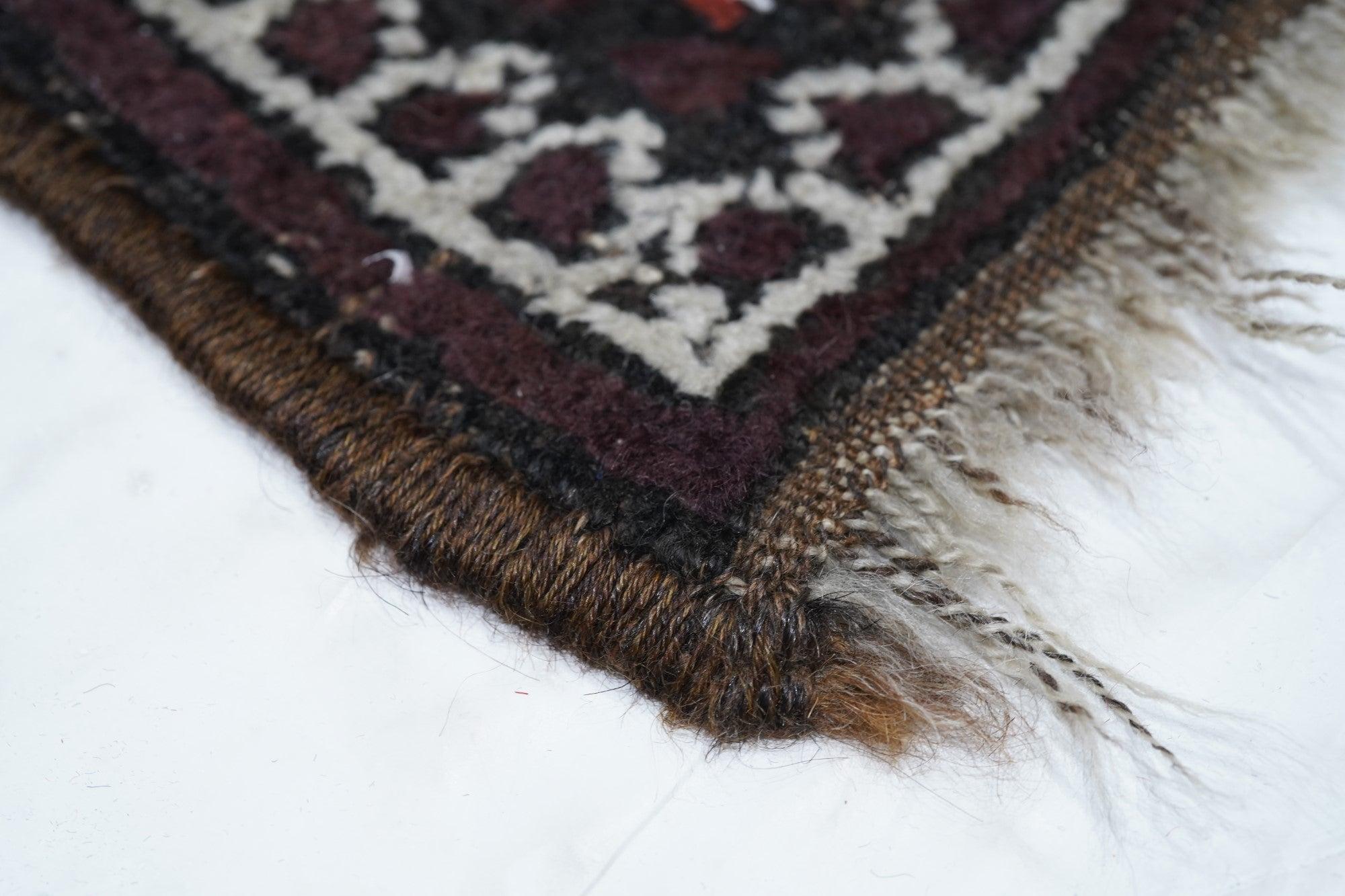 Persian Vintage Balouch Rug 2'9'' x 4'10'' For Sale