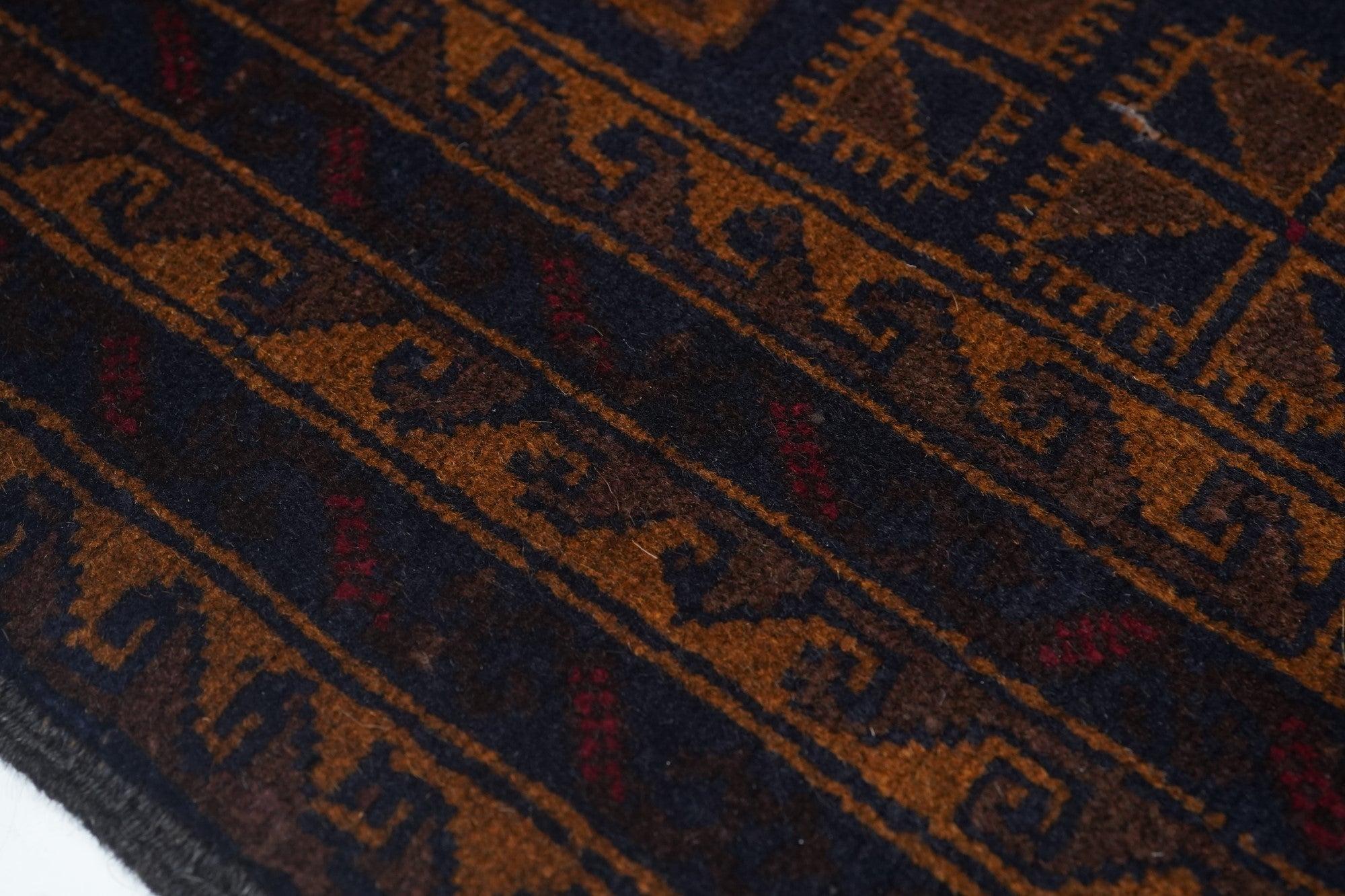 Persian Vintage Balouch Rug 2'9'' x 4'2'' For Sale