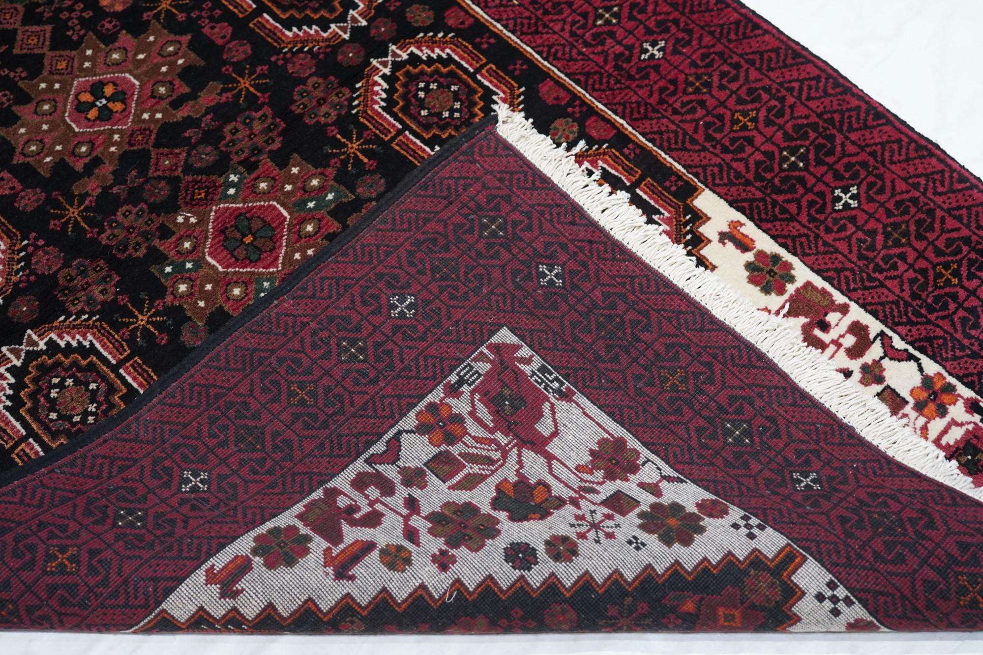 Alfombra Balouch Vintage 3'4'' x 6'6'' en venta 5