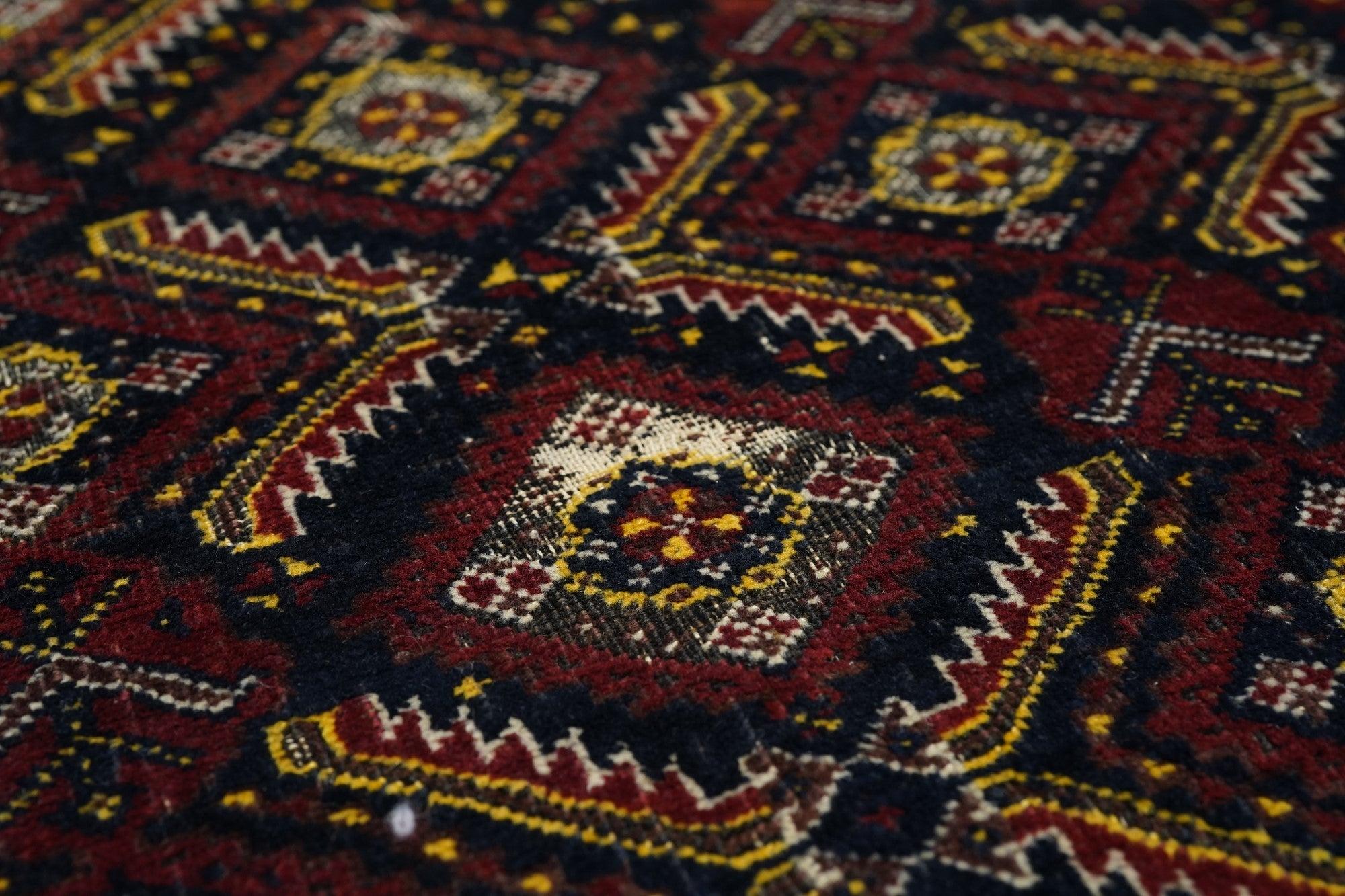 Balouch-Teppich im Vintage-Stil 3'5'' x 6'0