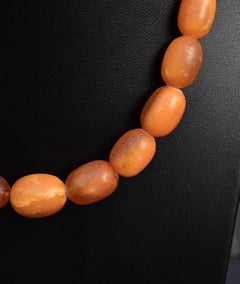 Vintage Baltic Bernstein Perlenkette - 16,5, abgestufte Töne 33,52 Gramm